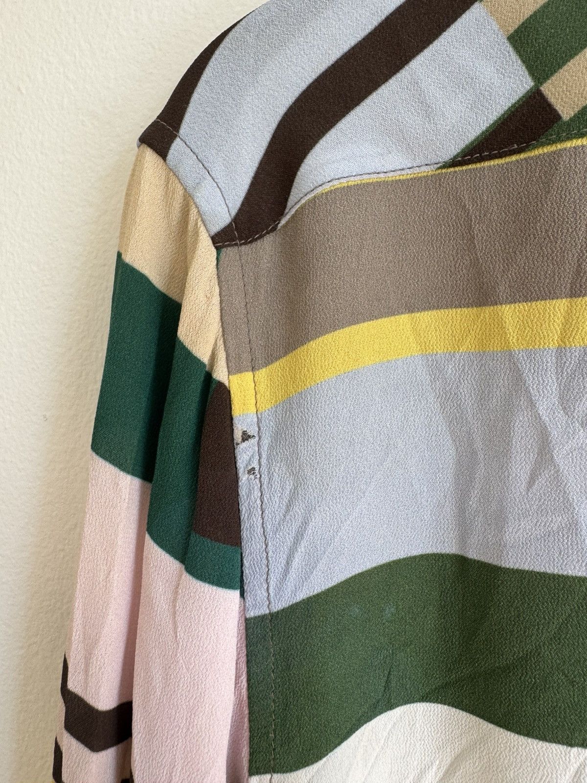 Rick Owens Rick Owens Uxmql Stripe Printed Shirt Tecuatl 2020 Size US M / EU 48-50 / 2 - 5 Thumbnail