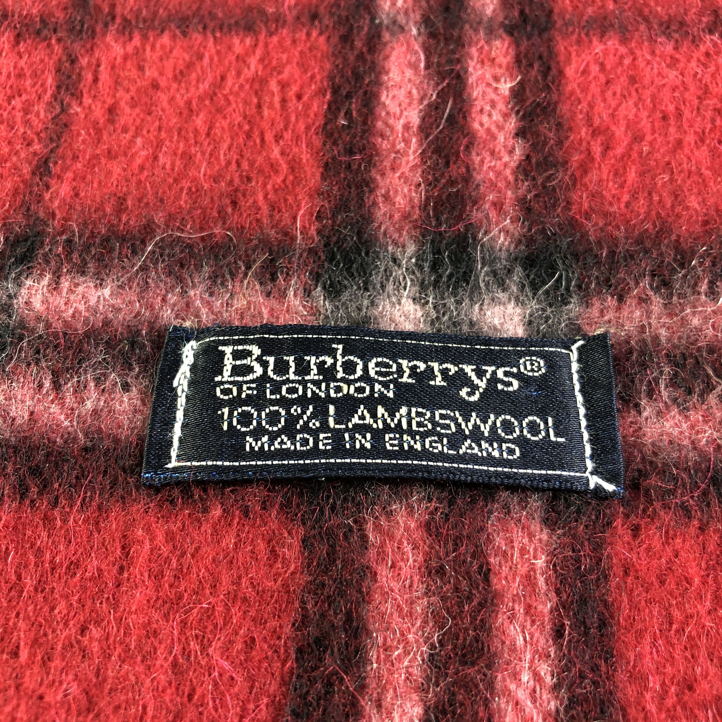 Burberry Burberrys Nova Check Wool Scarf Muffler Neckwear V2701 Size ONE SIZE - 5 Thumbnail