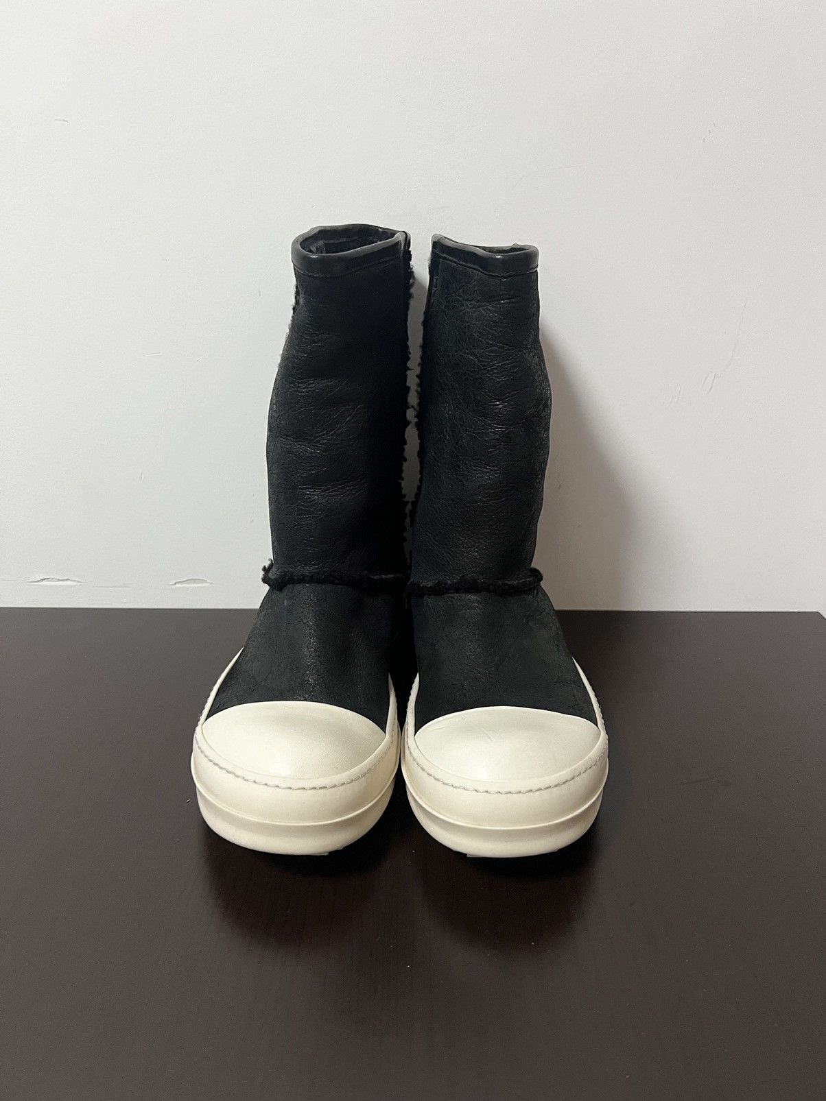 Rick Owens Rick Owens Shearling ugg ramones Boots Size US 7 / EU 40 - 3 Thumbnail
