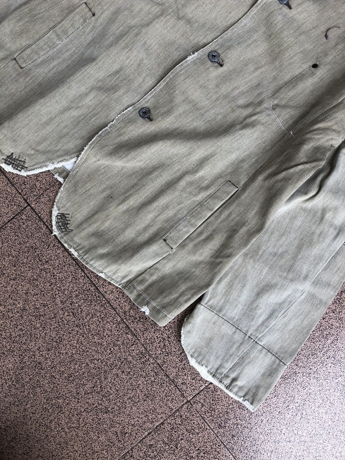 If Six Was Nine × Japanese Brand × Le Grande Bleu (L.G.B.) Royal Blue Denim Jacket Canvas Size US M / EU 48-50 / 2 - 5 Thumbnail