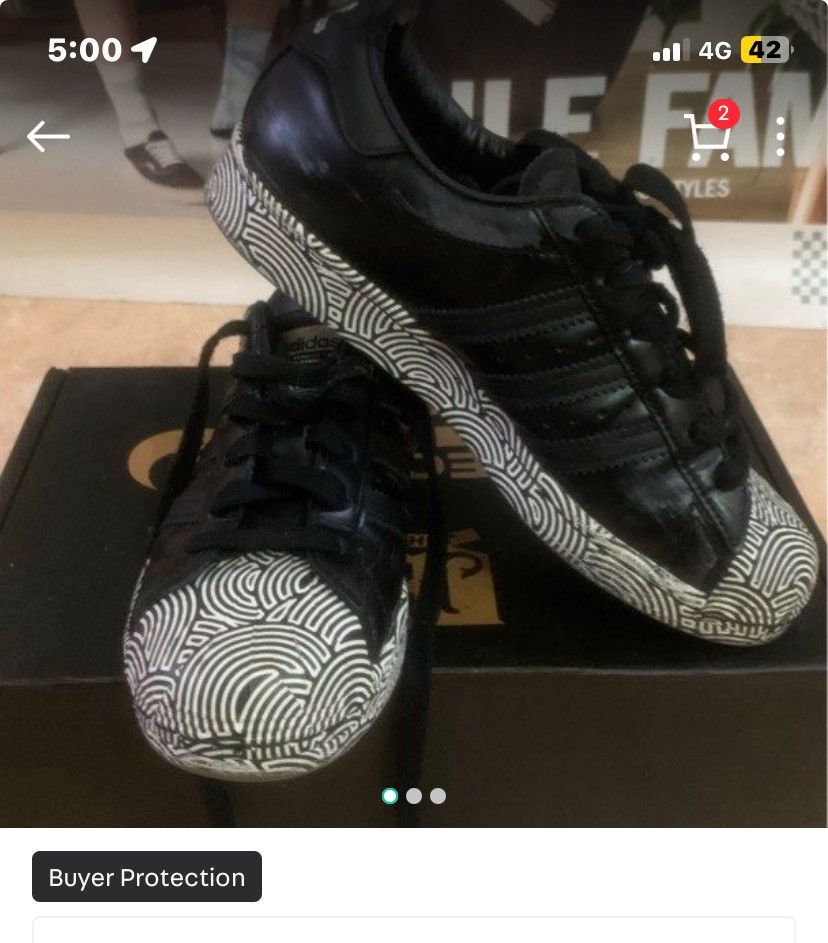 Adidas Adidas Superstar Size US 5.5 / EU 38 - 1 Thumbnail
