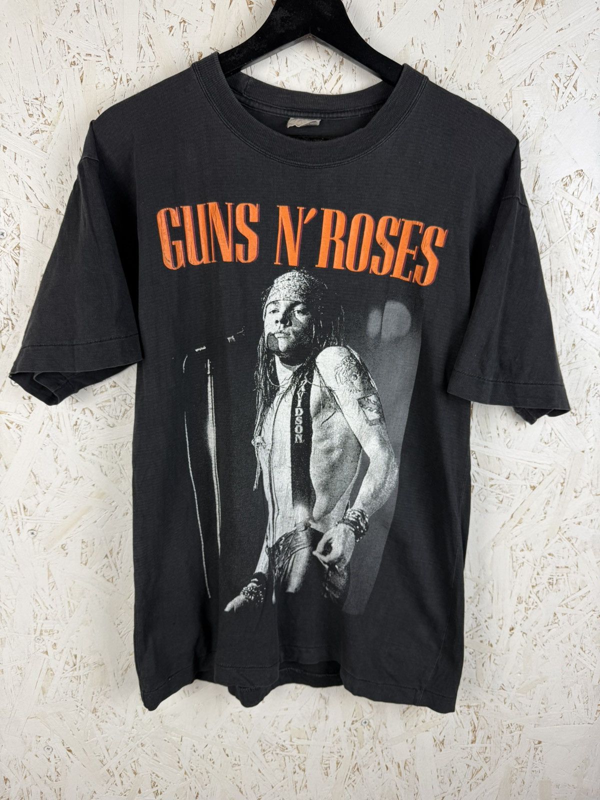 Band Tees 90s Axl Rose Guns N Roses Rock Band Single Stitch T-Shirt Size US M / EU 48-50 / 2 - 1 Thumbnail