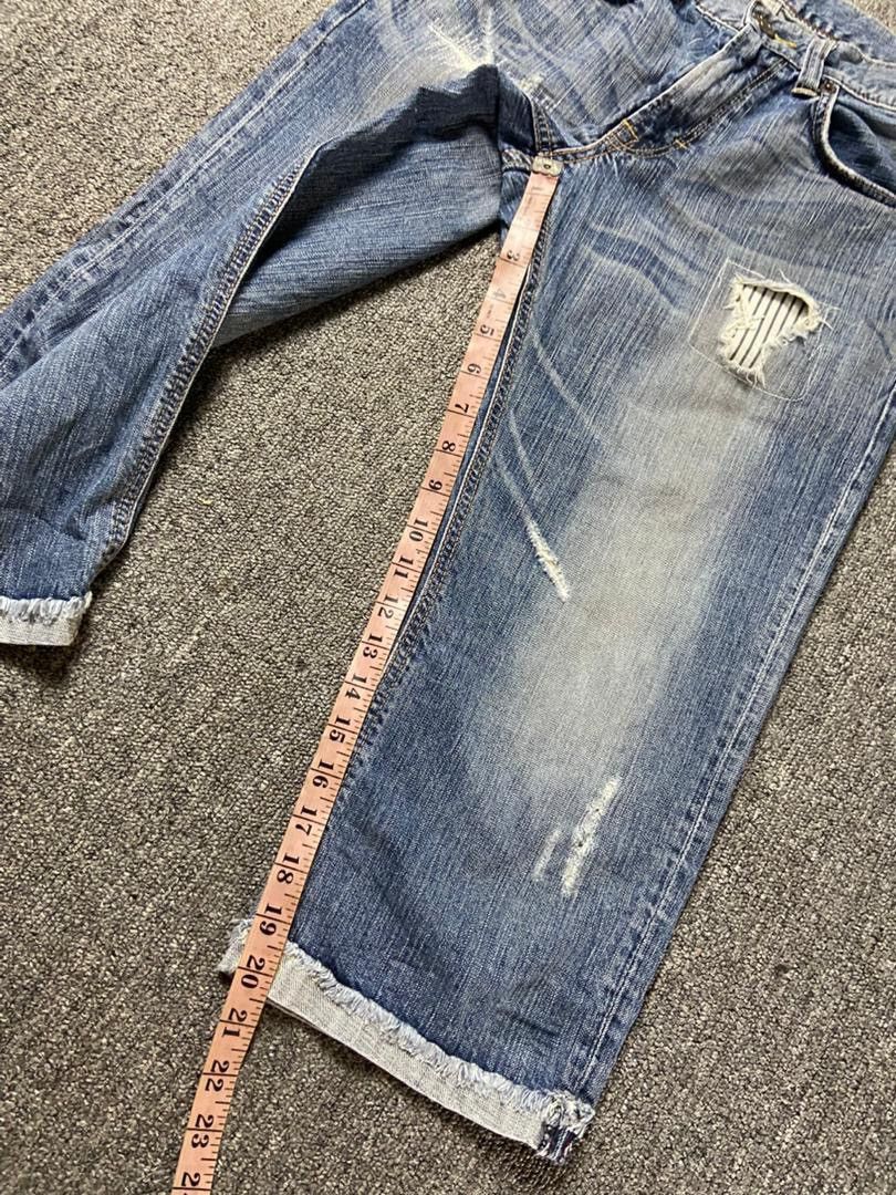 Edwin Edwin 503 Premium Distressed Cropped Jeans (197) Size US 30 / EU 46 - 7 Thumbnail