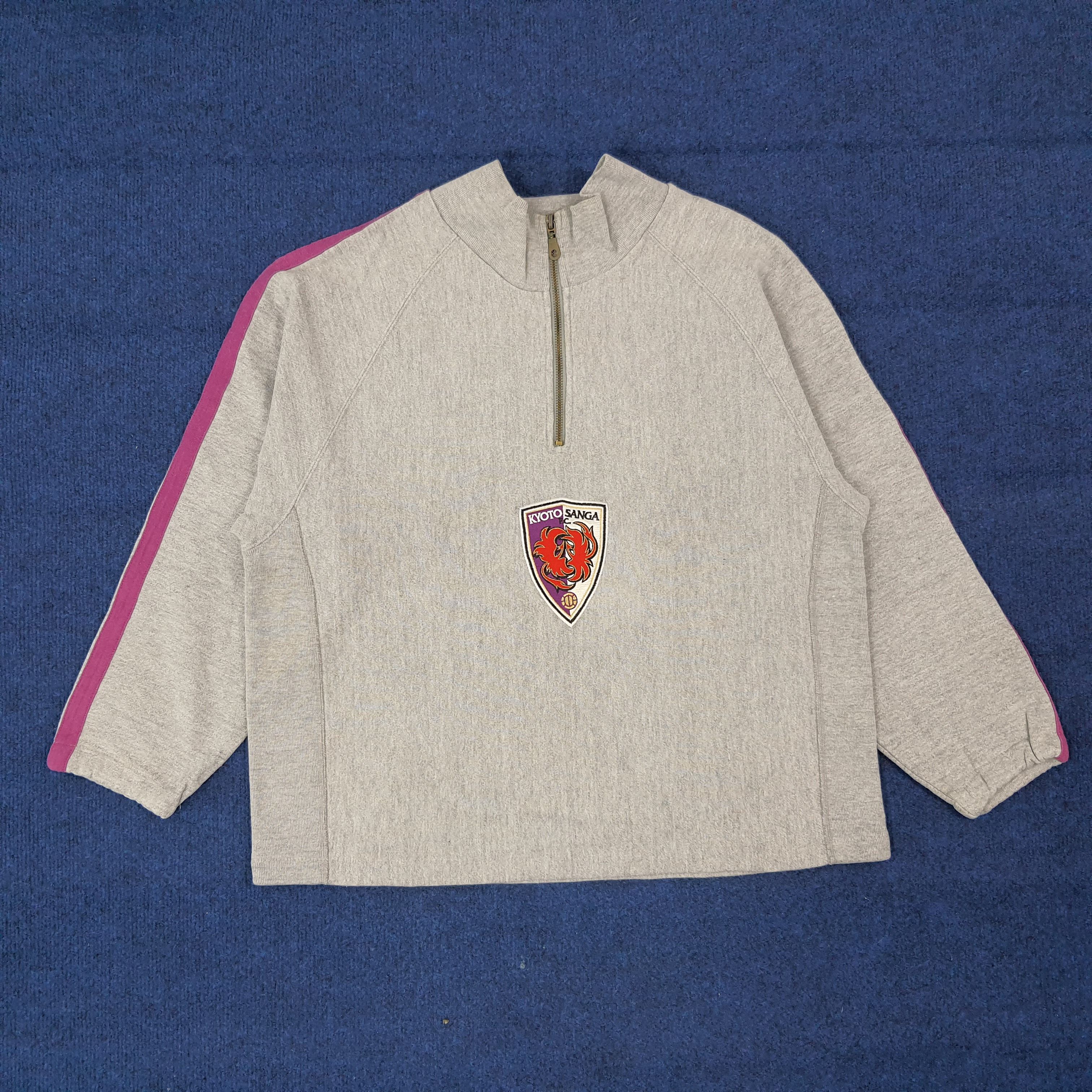 Japanese Brand Vintage Kyoto Sanga Japan Football Club Sweatshirt C271N3 Size US M / EU 48-50 / 2 - 1 Thumbnail