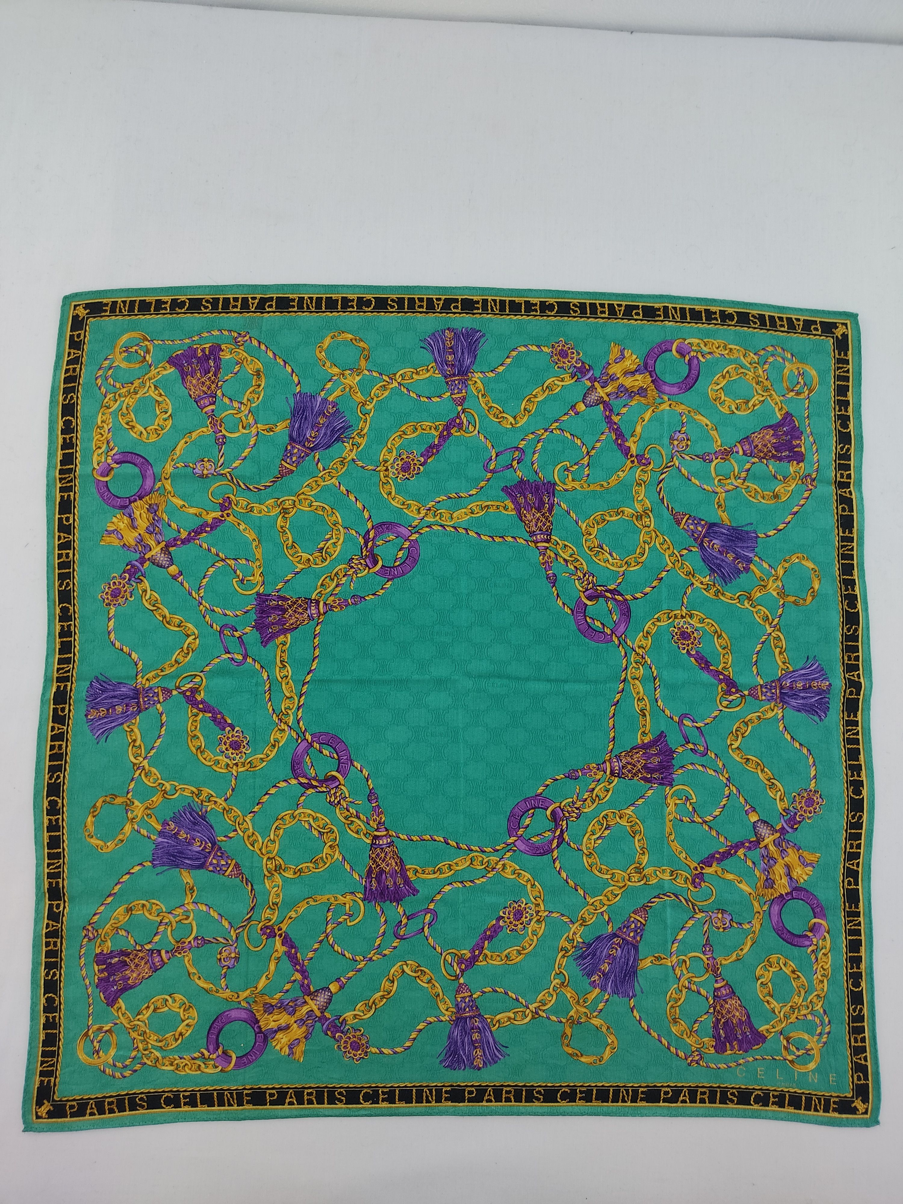 Celine Celine Handkerchief / Neckwear / Bandana Size ONE SIZE - 1 Thumbnail