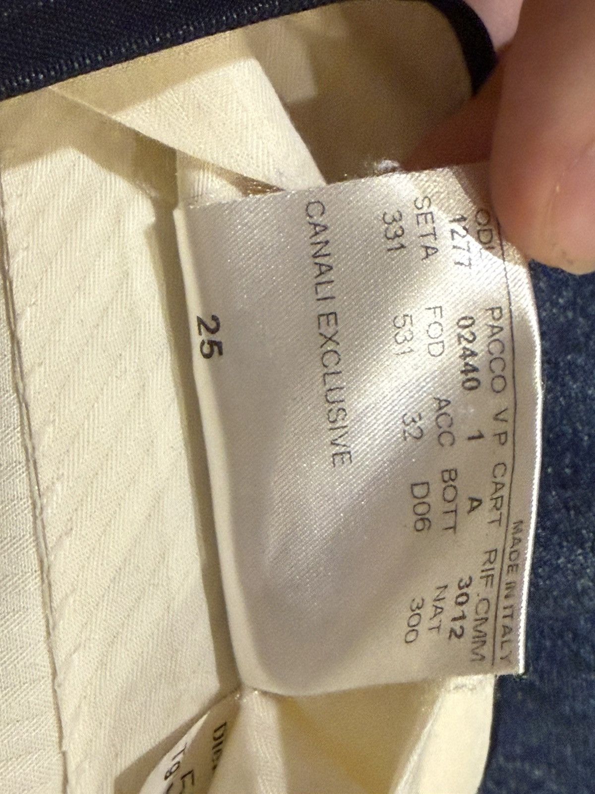 Canali Canali Exclusive Wool and Silk Suit Size 48L - 11 Thumbnail