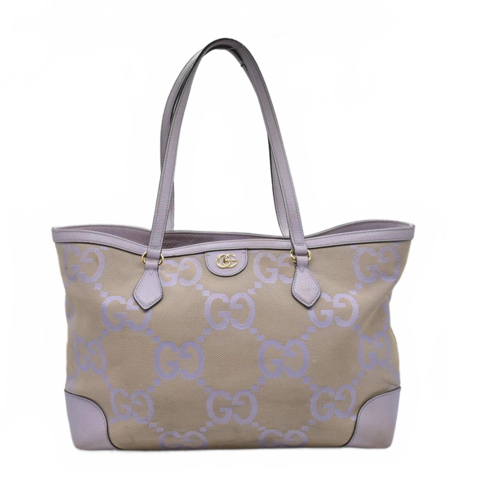 Gucci Gucci Monogram Jumbo GG Textured Dollar Calfskin Medium Size ONE SIZE - 1 Thumbnail