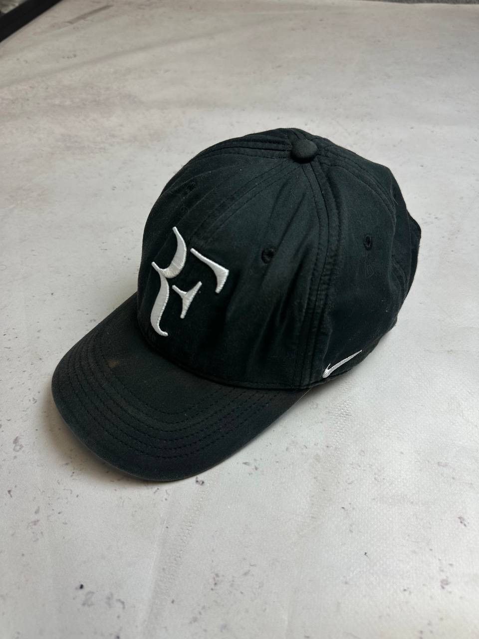 Nike Vintage Nike Roger Federer Embroidery Cap Y2K Os Size ONE SIZE - 2 Thumbnail