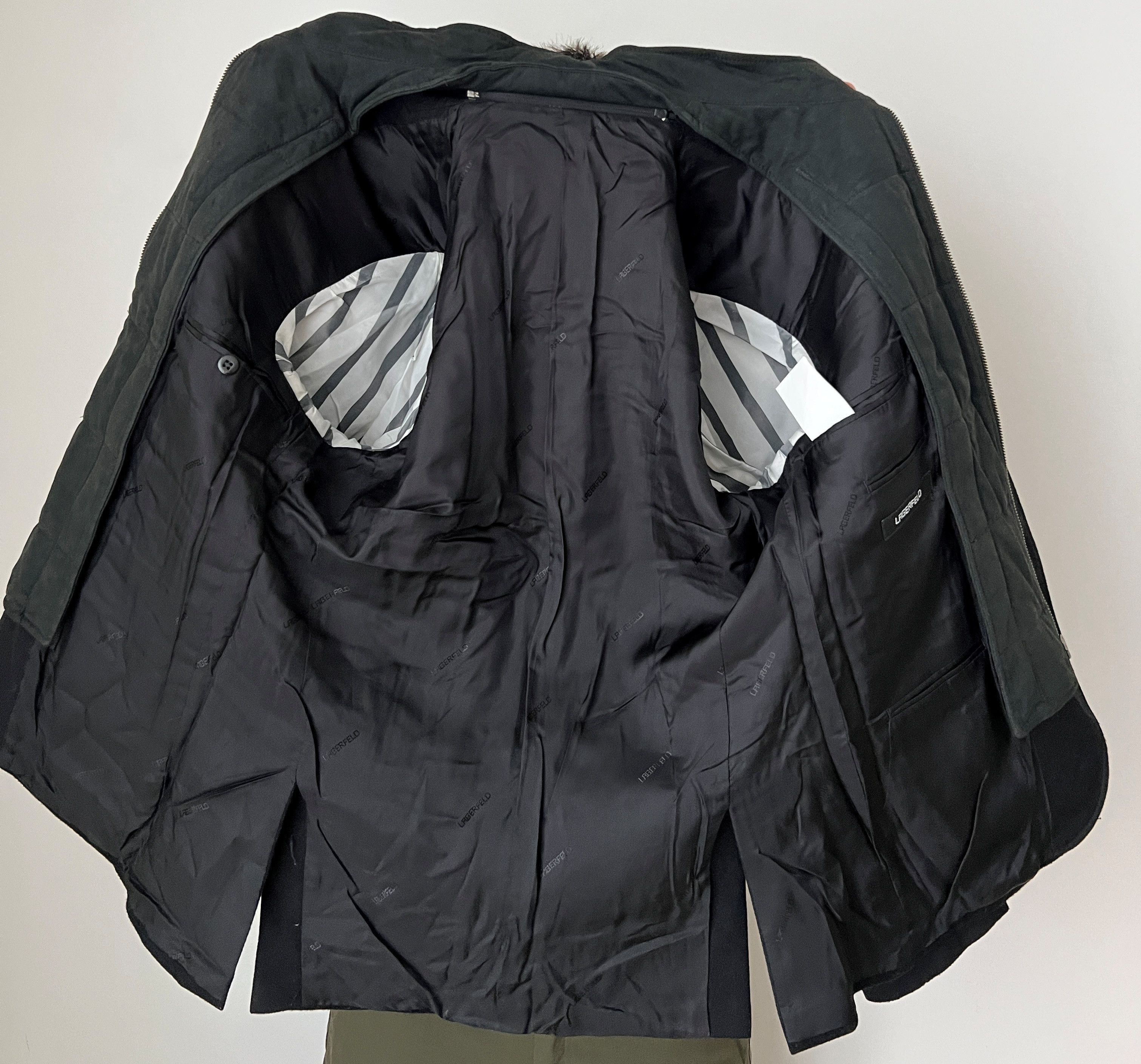 Karl Lagerfeld KARL LAGERFELD WOOL BLAZER JACKET Size US M / EU 48-50 / 2 - 6 Thumbnail