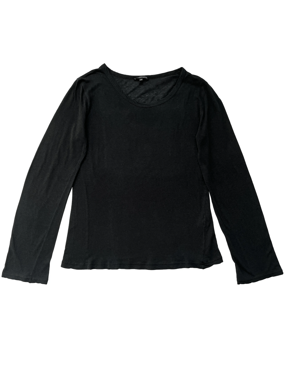 Ann Demeulemeester Ann Demeulemeester Black Long Sleeve T-Shirt Size M / US 6-8 / IT 42-44 - 1 Thumbnail