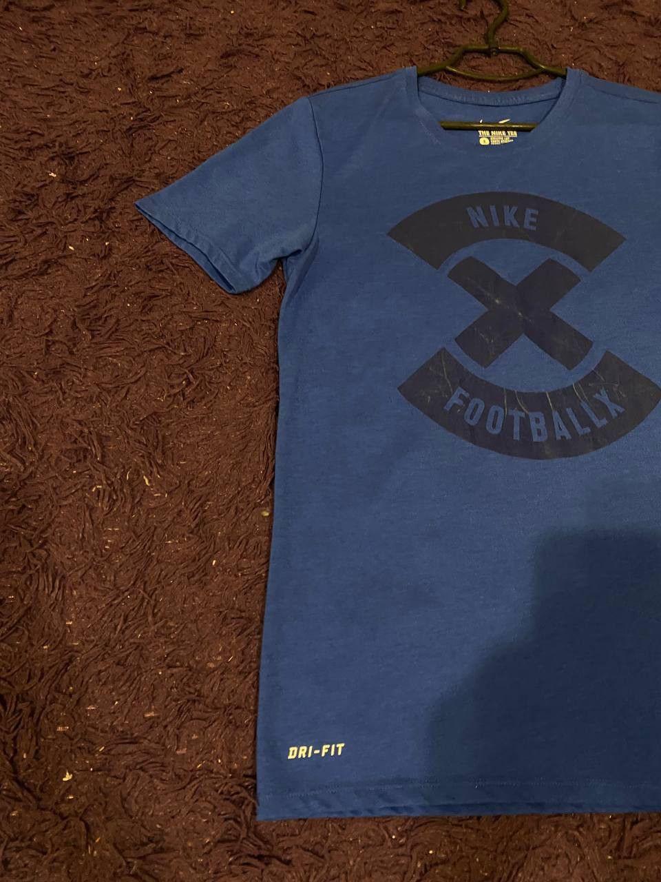 Nike × Vintage 90s Nike Swoosh Vintage Y2K Retro Tee T-Shirt Size US S / EU 44-46 / 1 - 10 Thumbnail