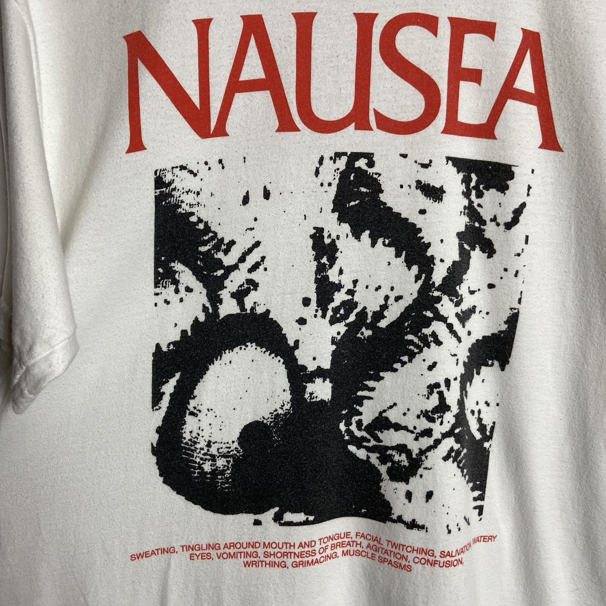 Band Tees × Vintage Vintage Nausea Band Tee Size US L / EU 52-54 / 3 - 3 Thumbnail
