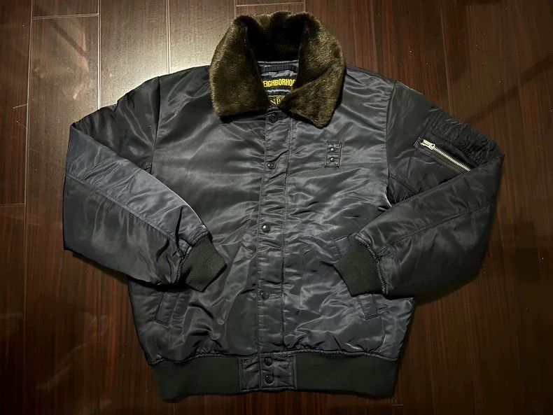 Neighborhood NEIGHBORHOOD 18AW D-15A Flight Jacket - dmc Size US M / EU 48-50 / 2 - 1 Thumbnail