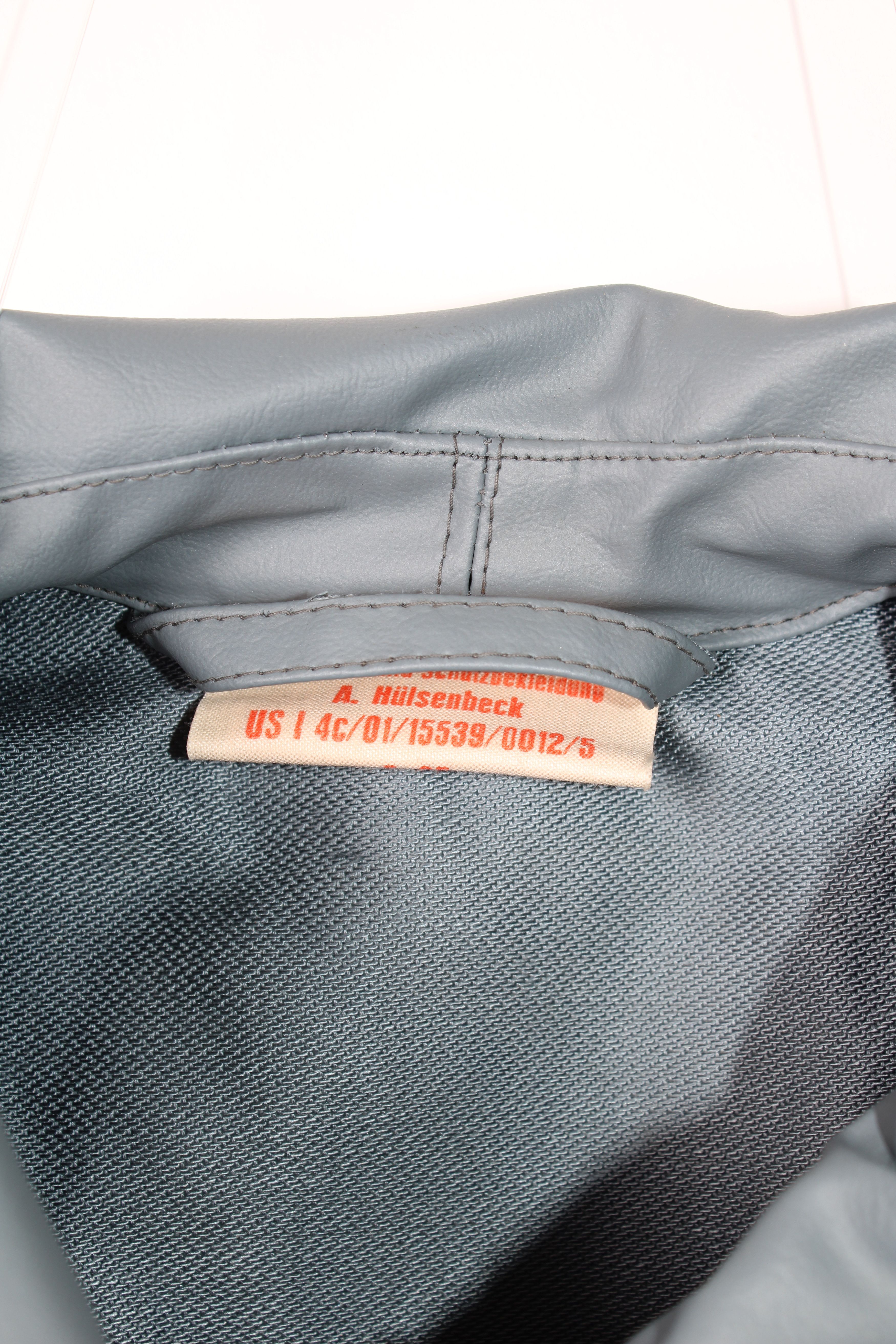 Other Vintage Raincoat Smock Jacket German Army Rubber Anorak Size US M / EU 48-50 / 2 - 7 Thumbnail