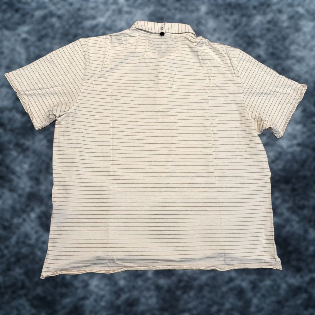 Rag & Bone Rag & Bone Polo Shirt Mens 2XL Multicolor Stripe Organic Cotton Polo Shirt Casual Classic Size US XXL / EU 58 / 5 - 1 Thumbnail