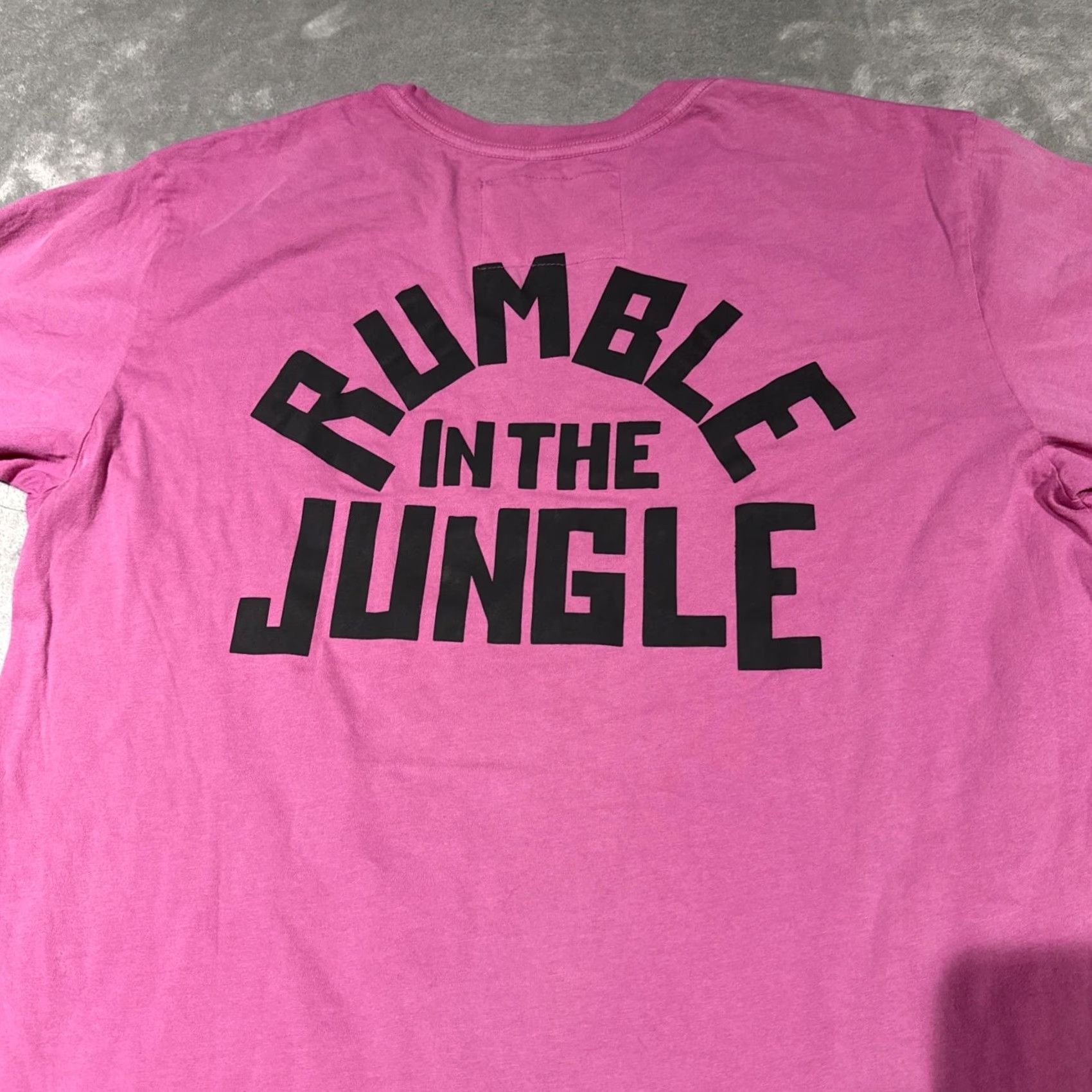 Roots Roots Of Fight T Shirt Mens XL Pink Cotton Muhammad Ali Rumble Young Man Rumble Sports Crew Neck Short Sleeve Regular Size US XL / EU 56 / 4 - 7 Thumbnail