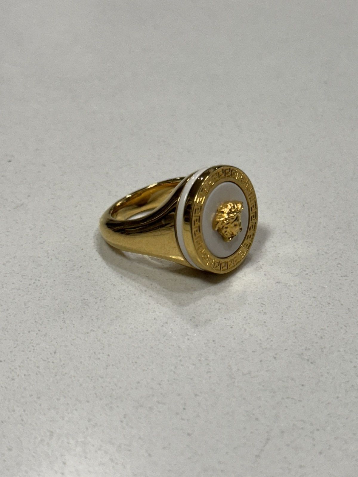 Versace Versace Medusa enamel ring Size ONE SIZE - 2 Thumbnail