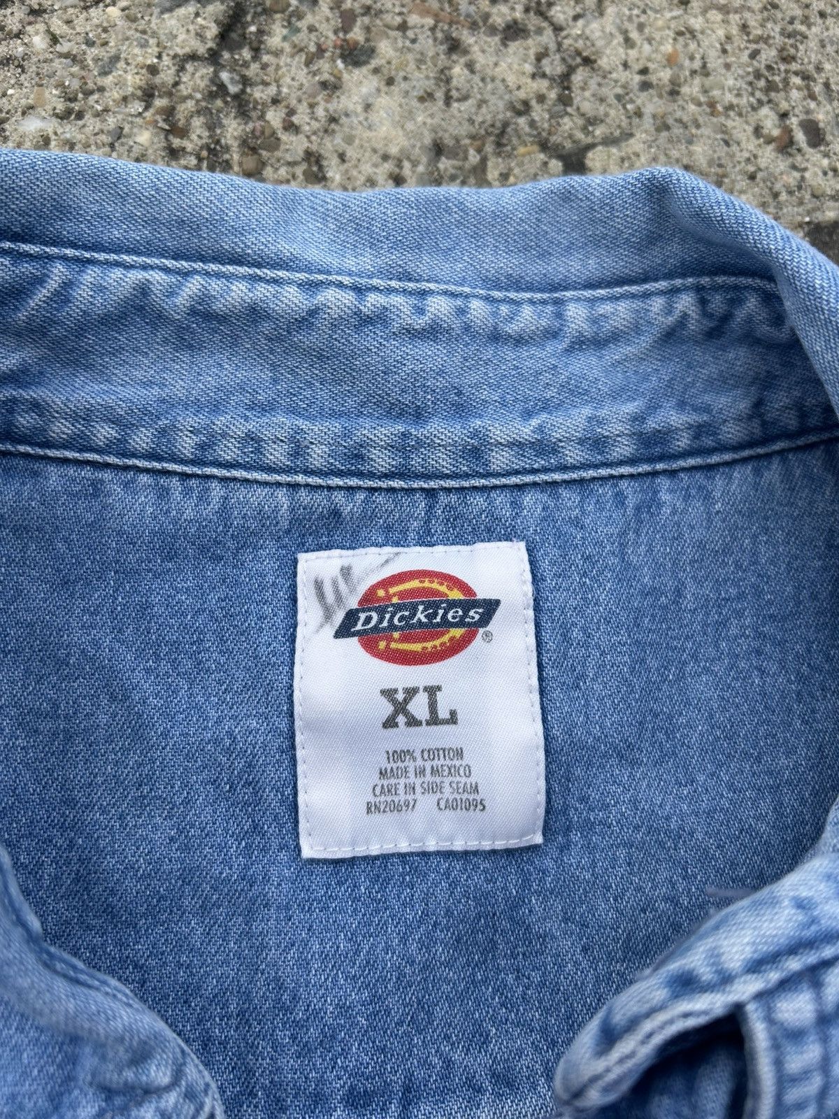 Dickies Vintage Dickies Jean Shirt Size US XL / EU 56 / 4 - 6 Thumbnail