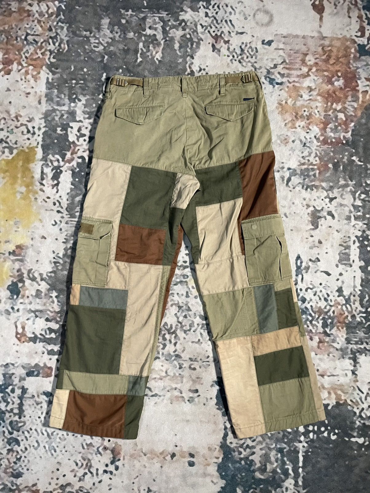 Descendant Rare!!! Descendant Cargo Patchwork Camo Pants Size US 32 / EU 48 - 2 Thumbnail