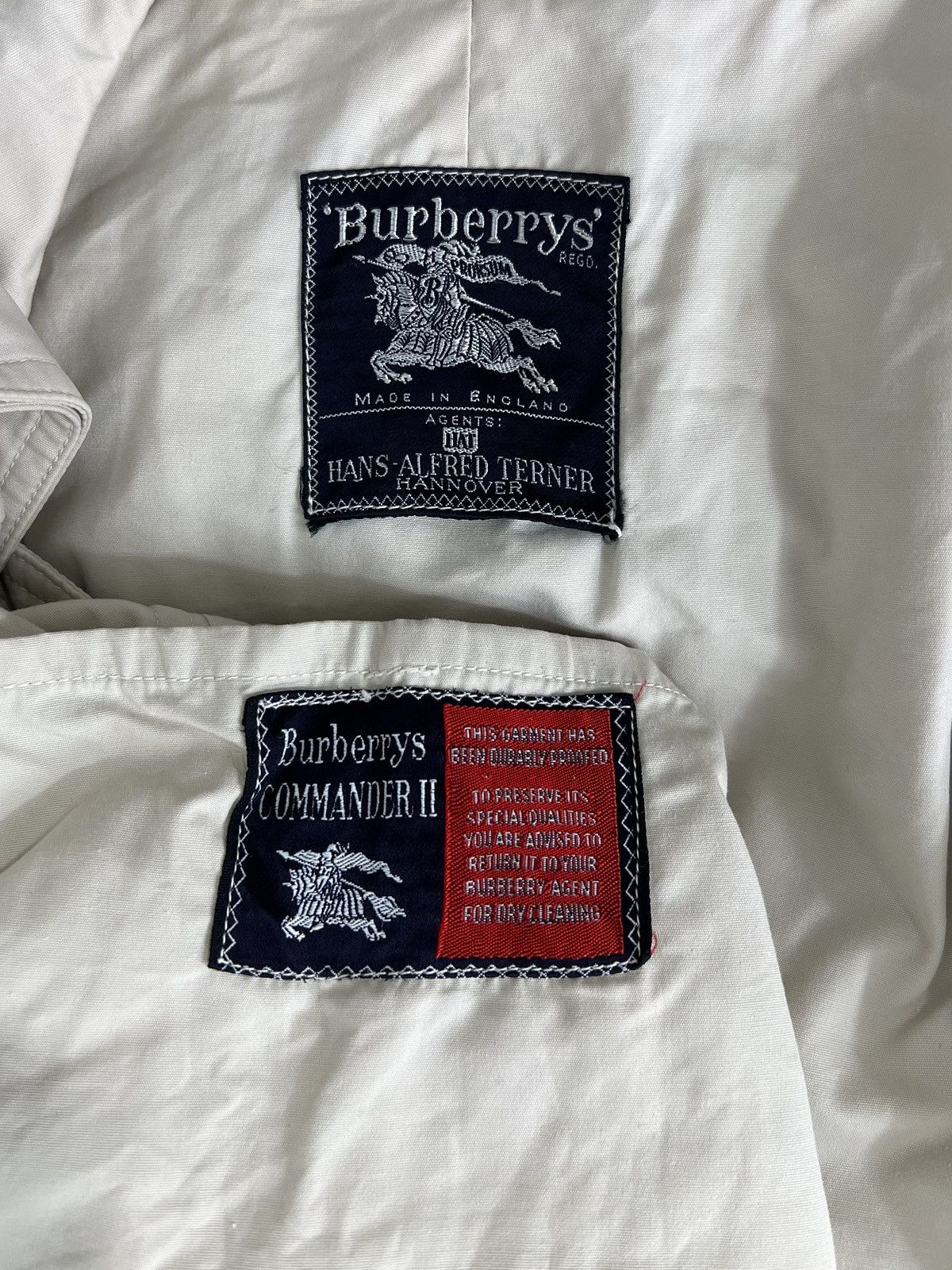 Burberry 1960s Very Rare Burberry Commander II Hannover Coat, Vintage Size US L / EU 52-54 / 3 - 3 Thumbnail
