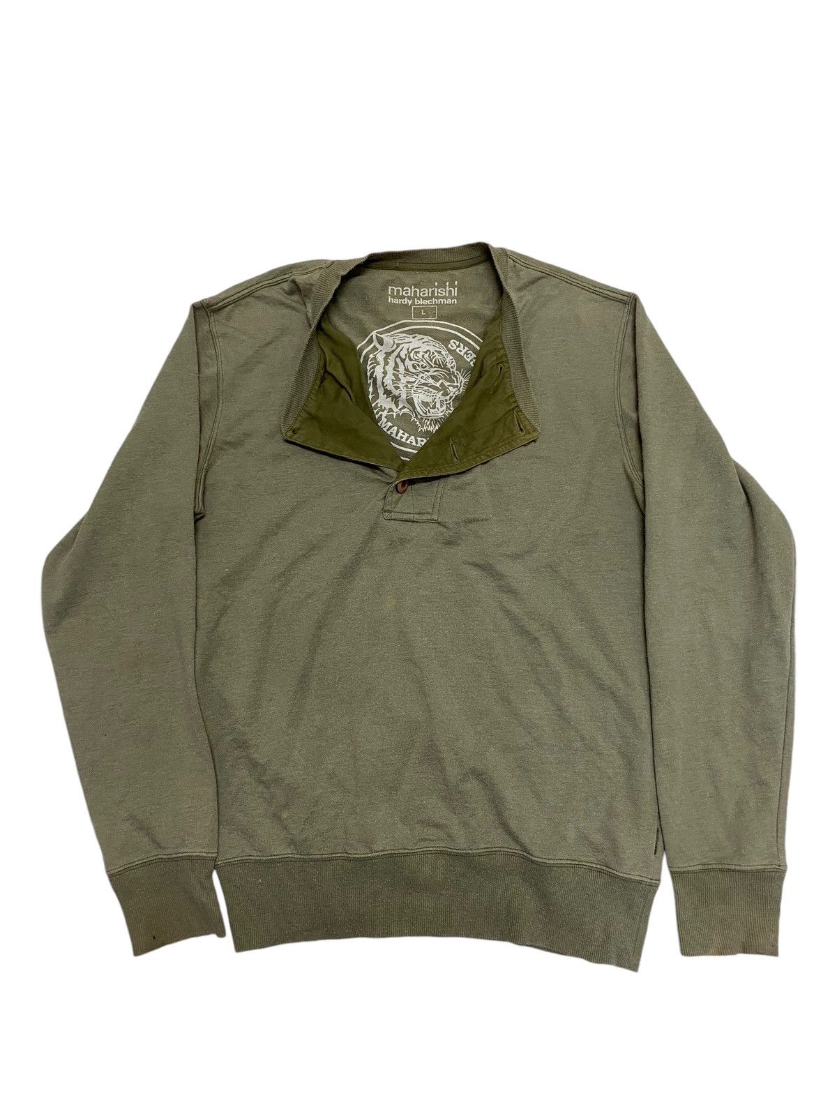 Maharishi Maharishi Hardy Blechman Flying Tigers Sweatshirt Size US L / EU 52-54 / 3 - 8 Thumbnail