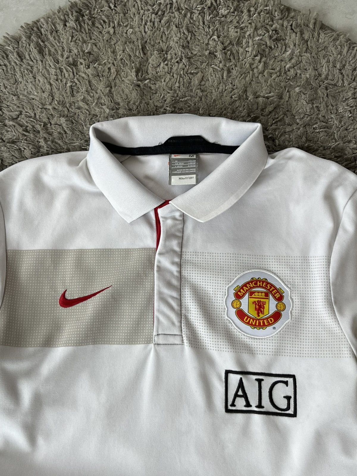 Nike Vintage Polo MU AIG Size US M / EU 48-50 / 2 - 3 Thumbnail