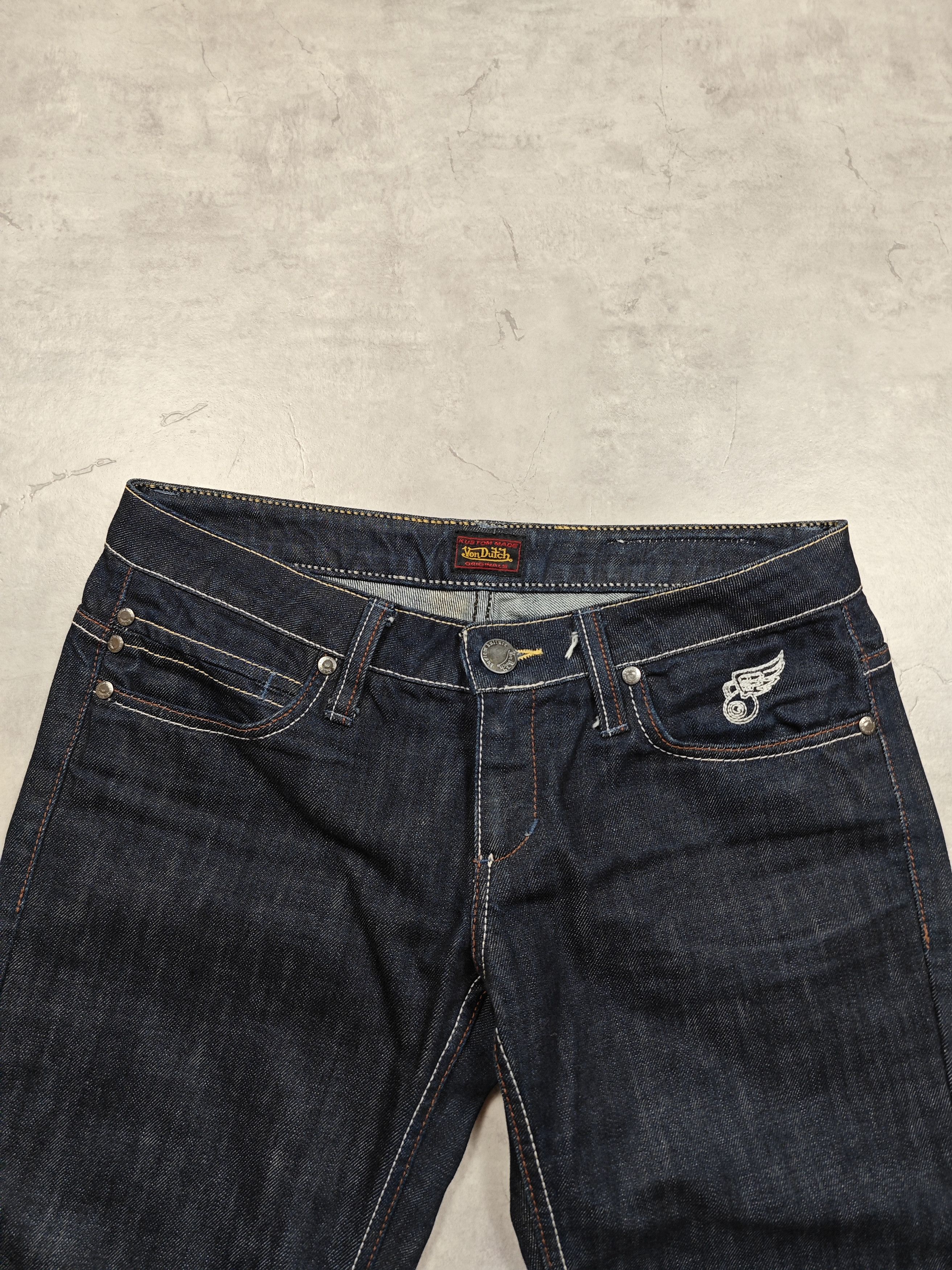 Von Dutch Von Dutch Vintage Y2K Jeans Size 27" / US 4 / IT 40 - 3 Thumbnail