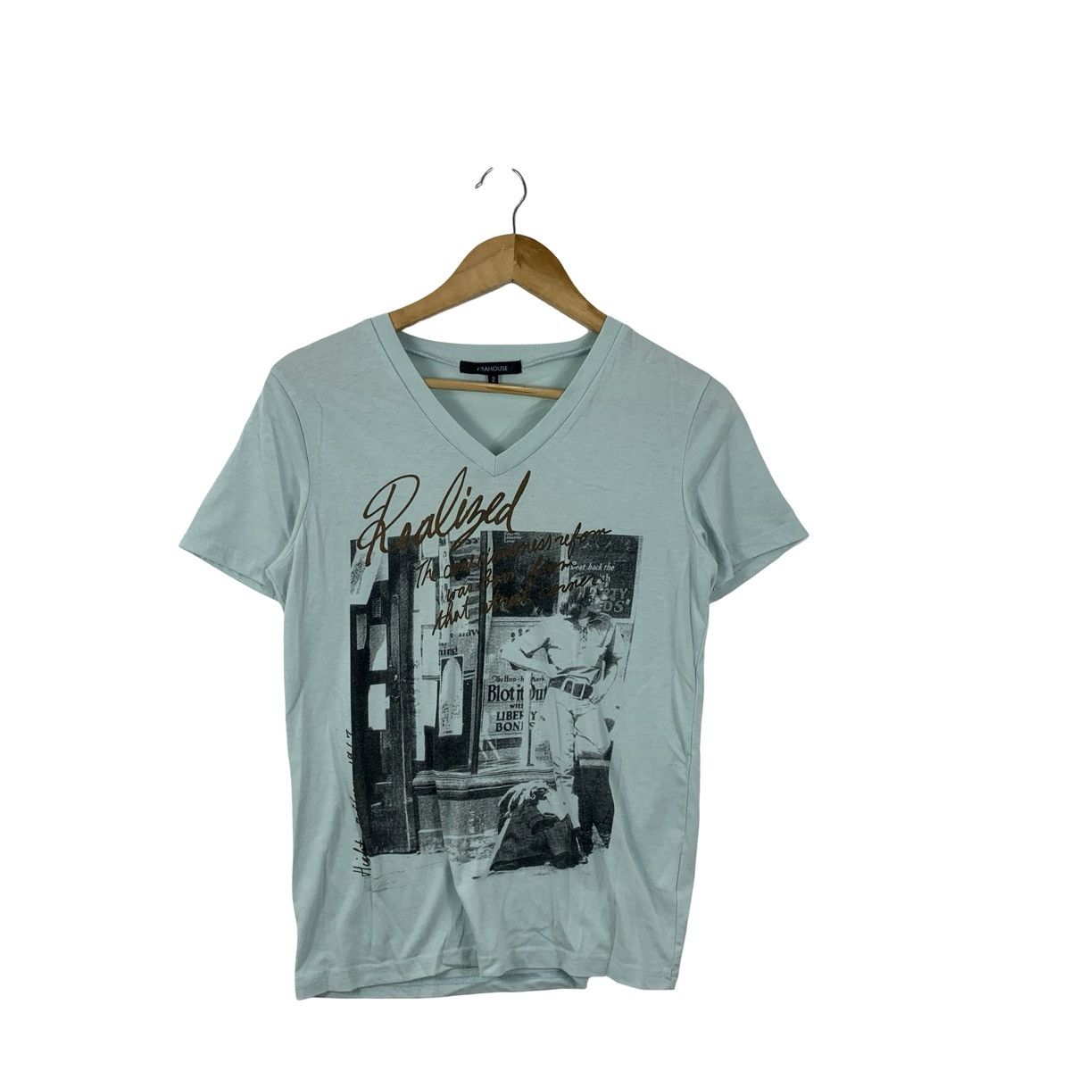 ABAHOUSE ABAHOUSE JAPAN FOTOFOLIO Photography Ads Tee Shirt Top Promo Size S / US 4 / IT 40 - 4 Thumbnail