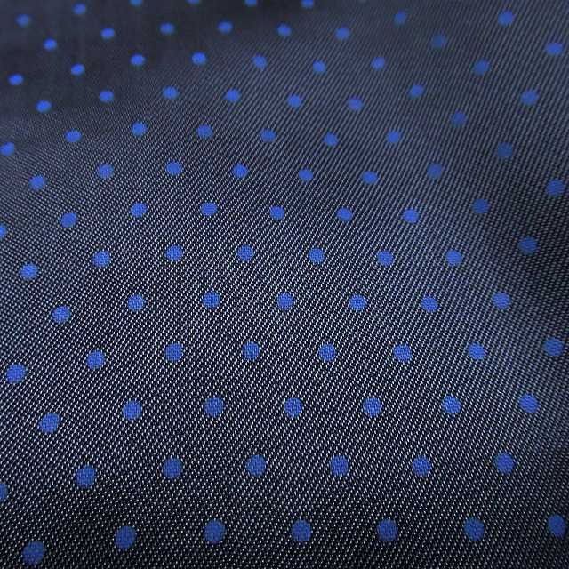 Comme des Garcons SHIRT Shirt short sleeve Rayon satin glossy blouse Polka dot Navy Size US S / EU 44-46 / 1 - 5 Thumbnail