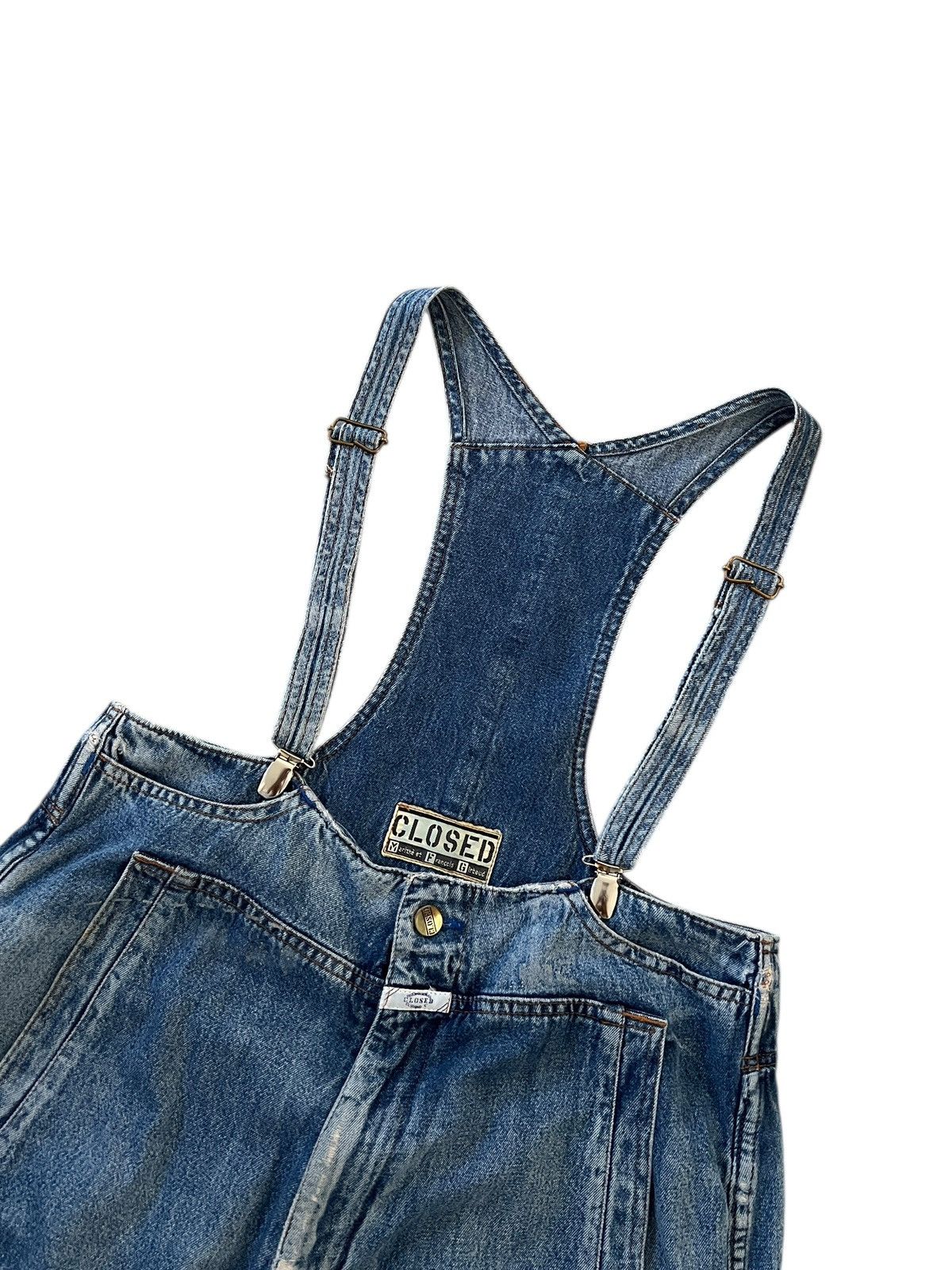 CLOSED × Marithe + Francois Girbaud 1980s Closed MFG Wide Baggy Overall Size US 34 / EU 50 - 4 Thumbnail