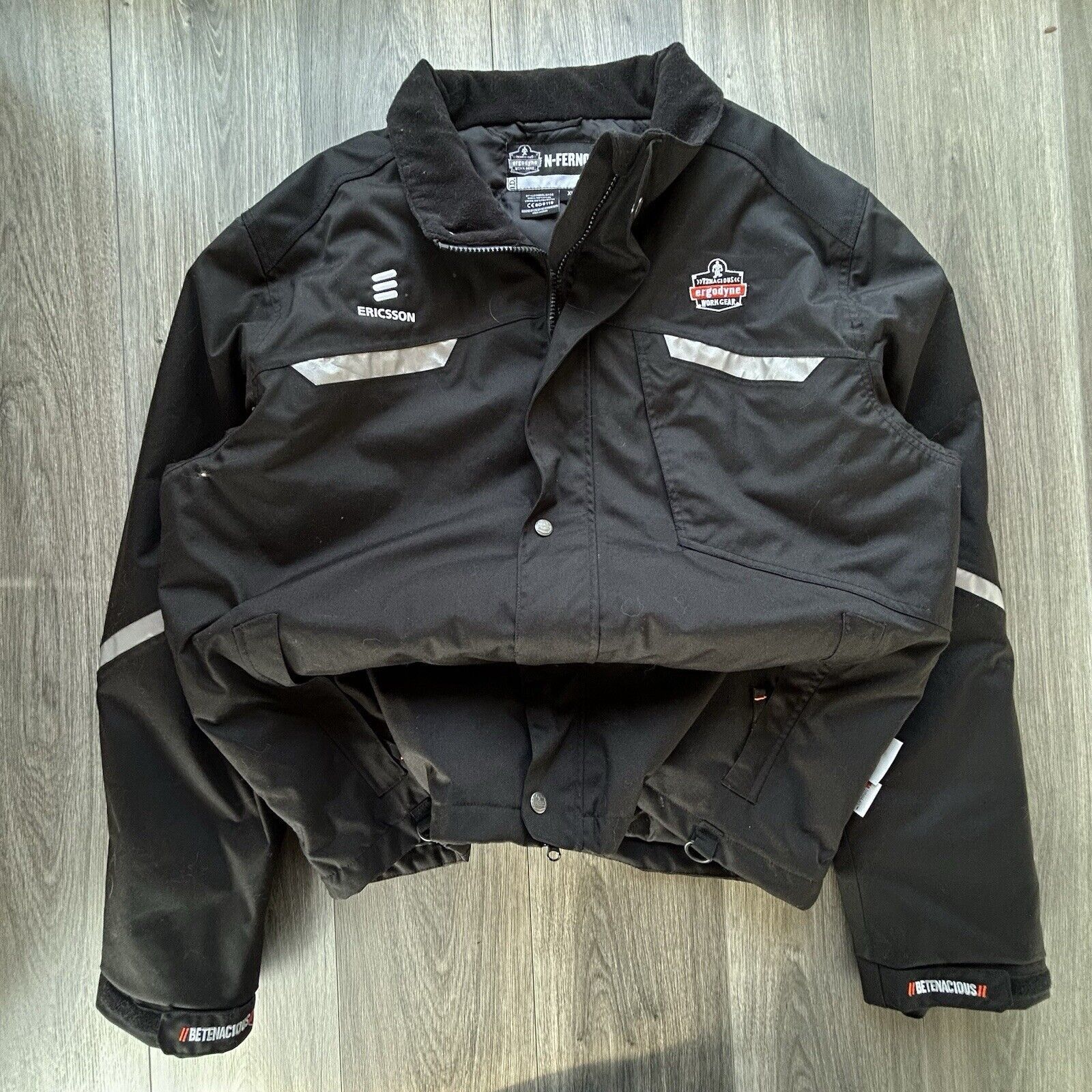Vintage Ergodyne N-Ferno Jacket 6466 Winter Work Coat 500D Shell Size US XL / EU 56 / 4 - 1 Thumbnail