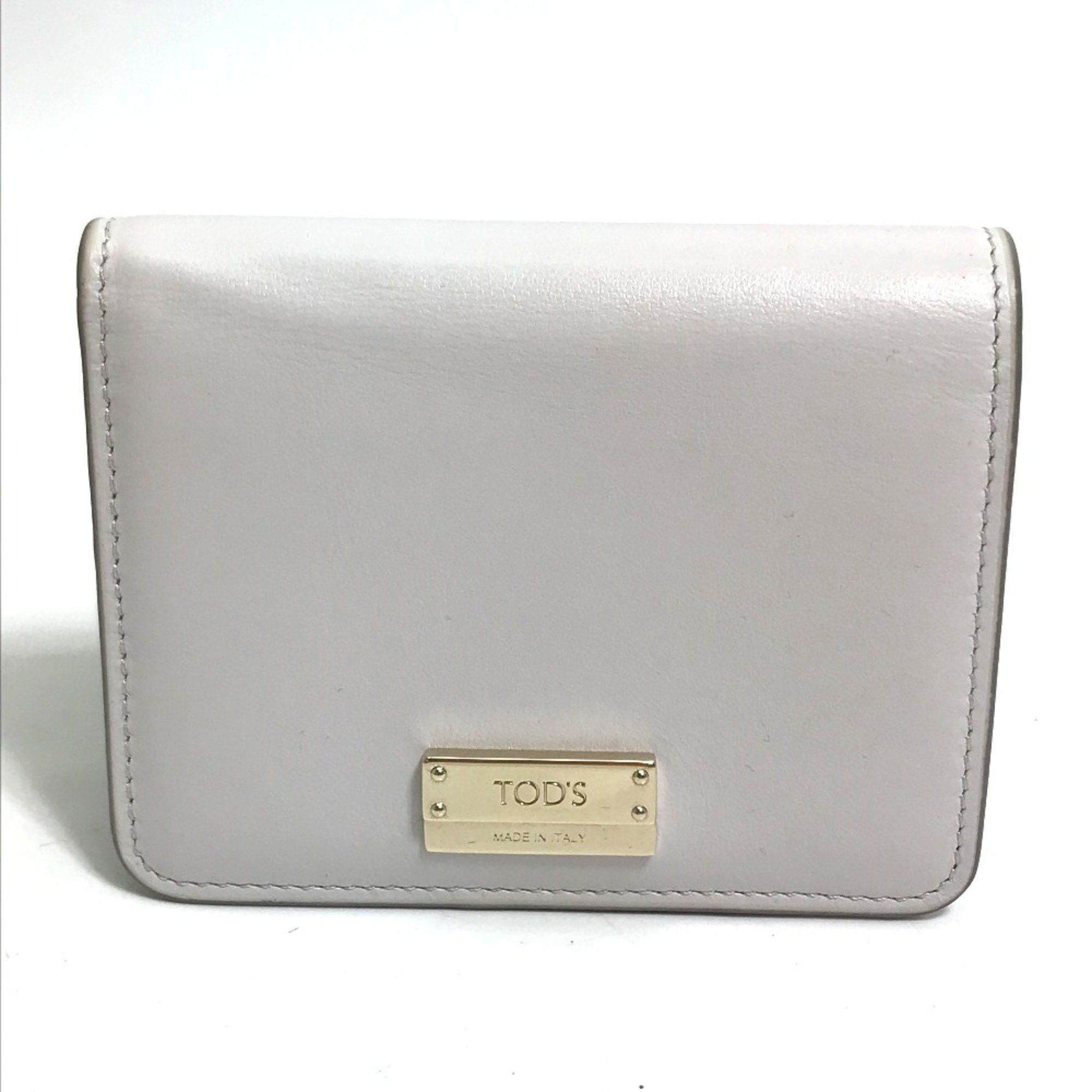 Tod's Tods logo Folded wallet Gray Based Size ONE SIZE - 1 Thumbnail