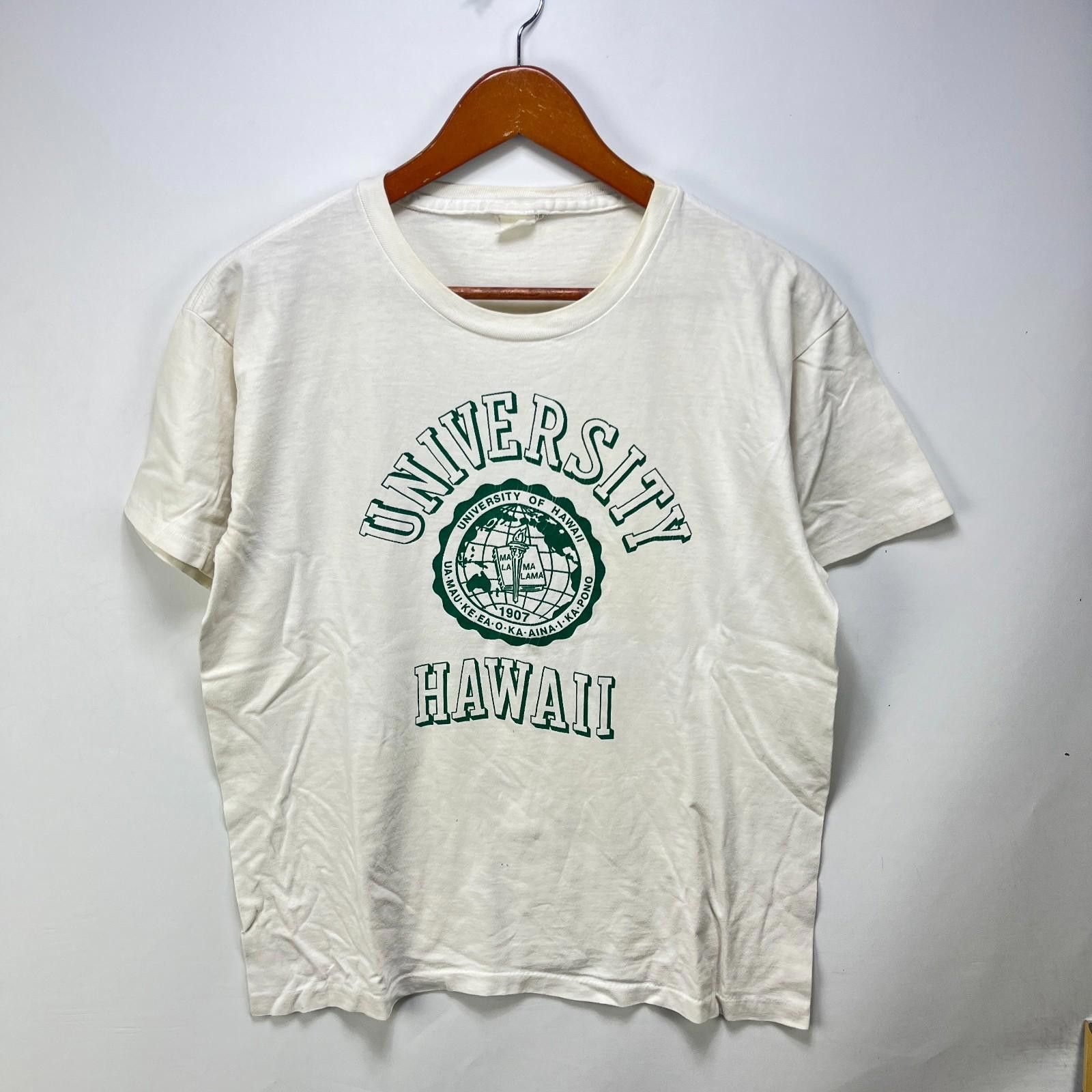 Vintage Vintage 80s University Of Hawaii T Shirt Medium Size US M / EU 48-50 / 2 - 1 Thumbnail