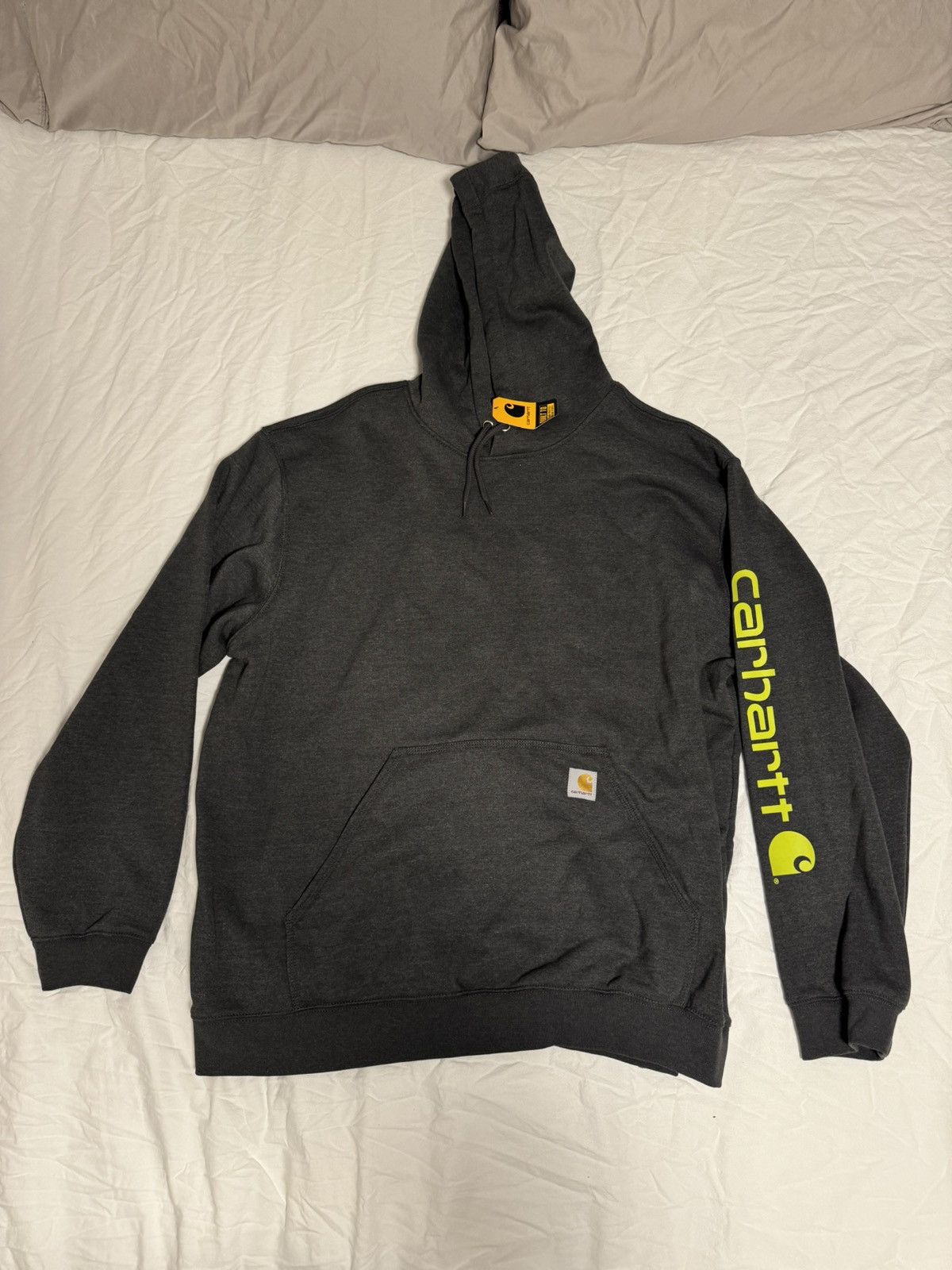 Carhartt Carhartt Midweight Sweater Mens 2XL Grey HOODIE Sweatshirt Size US XXL / EU 58 / 5 - 1 Thumbnail
