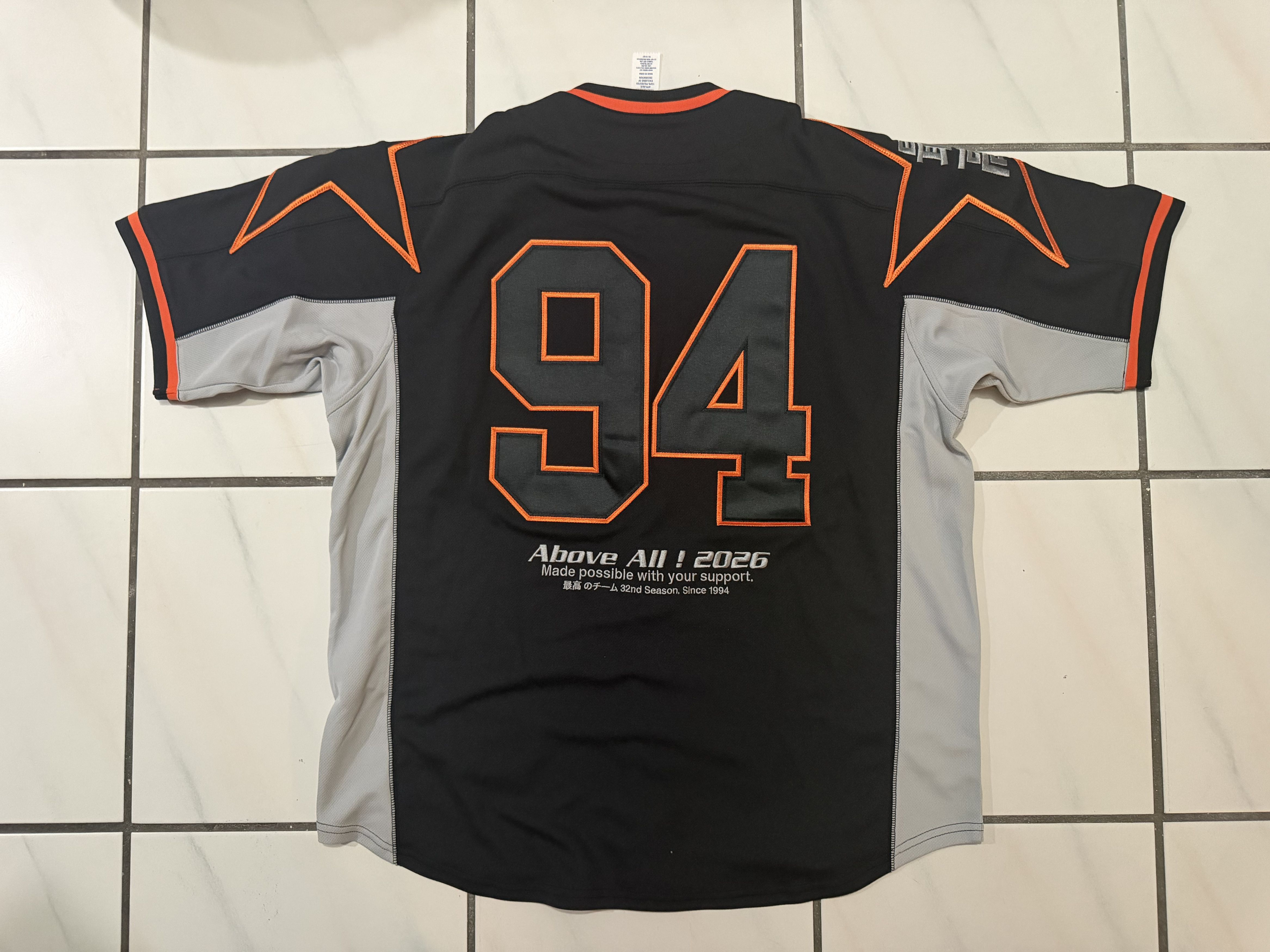 Supreme Stars Baseball Jersey - Black Size US M / EU 48-50 / 2 - 6 Thumbnail