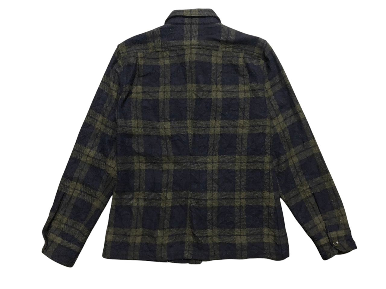 Paul Smith Vintage Paul Smith Plaid Wool Shirt Button Down Jacket Size US M / EU 48-50 / 2 - 2 Thumbnail