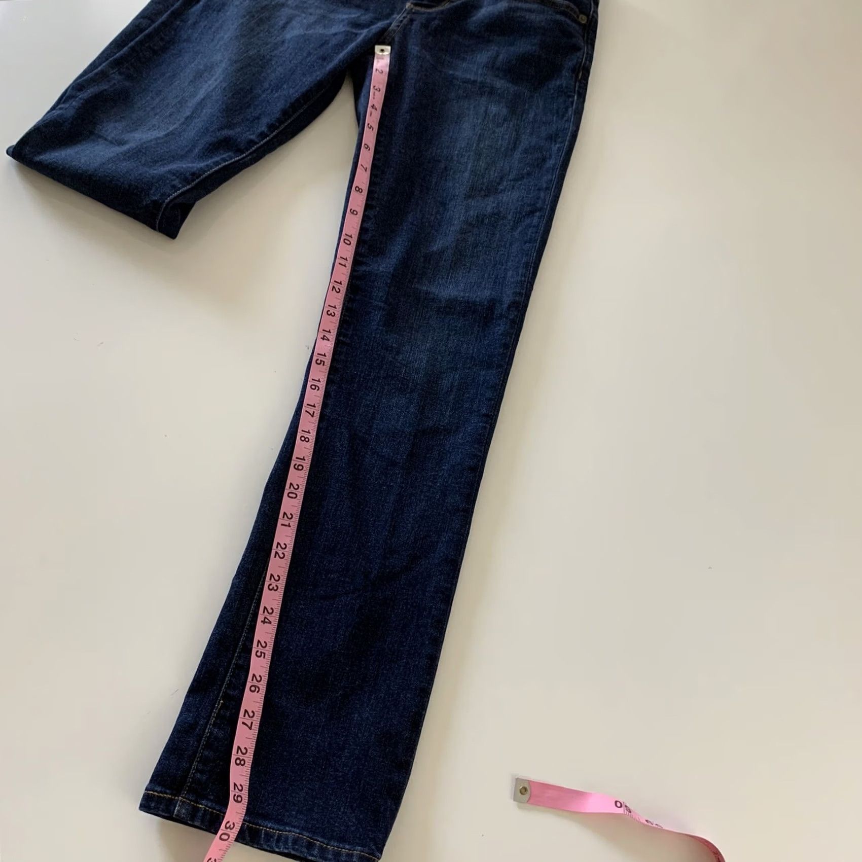 Banana Republic Banana Republic Jeans Skinny Denim Blue 26 Women's Medium Wash Jeans Blue Skinny Size 26" / US 2 / IT 38 - 5 Thumbnail