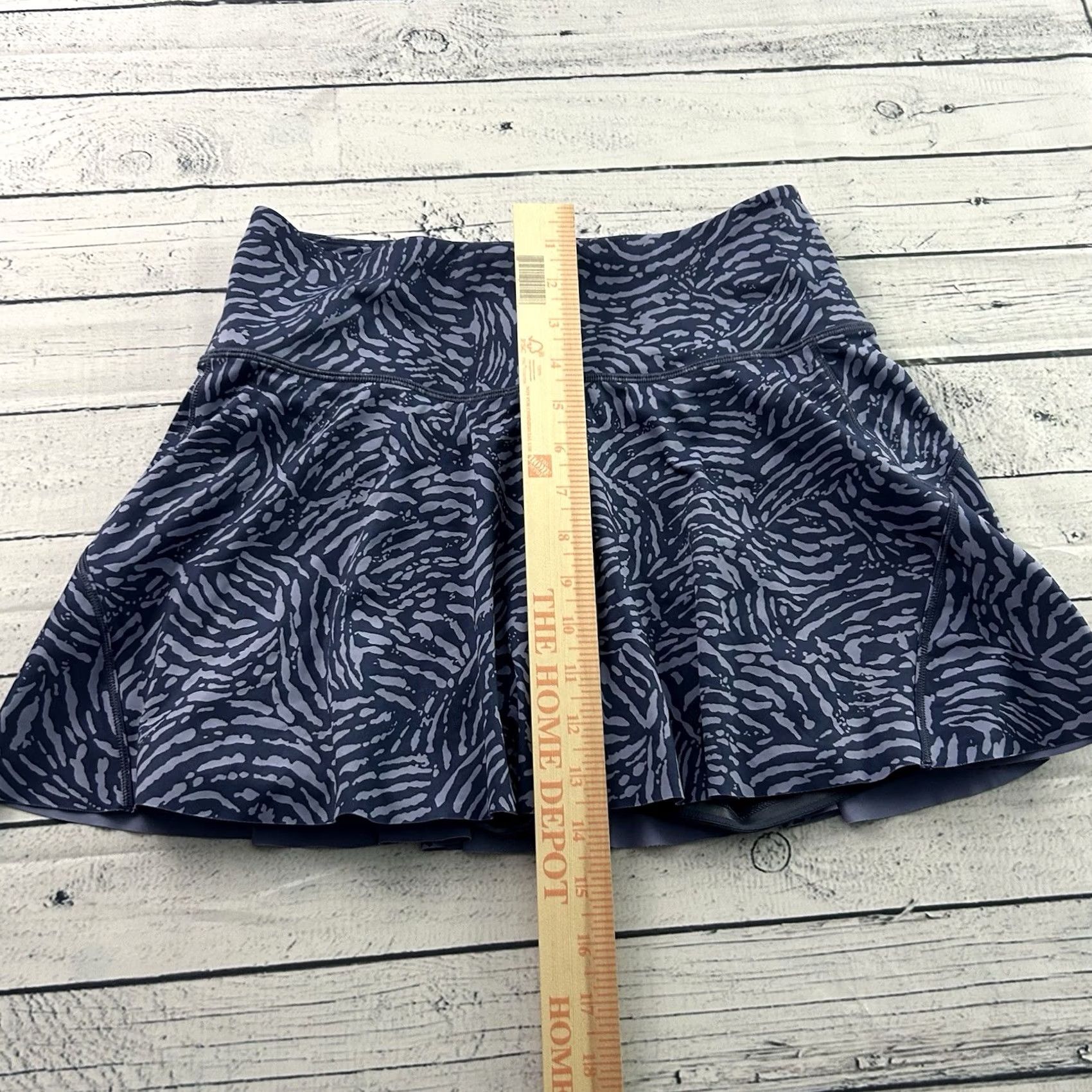 Athleta Athleta Ace Printed Skort Women's Small Purple Tennis Size ONE SIZE - 4 Thumbnail