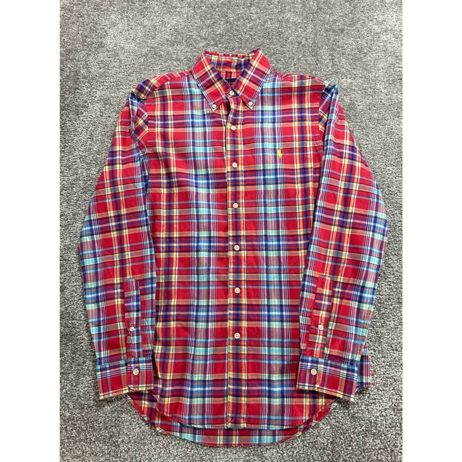 Ralph Lauren Ralph Lauren Shirt Mens Small Multicolor Plaid Cotton Classic Fit Button Front Shirt Mens Small Multicolor Plaid Cotton Classic Fit Button Front Size US S / EU 44-46 / 1 - 2 Thumbnail
