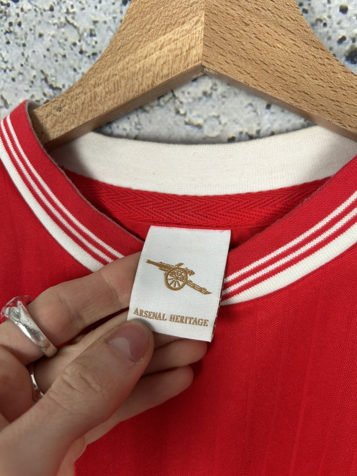 Vintage Vintage Retro Arsenal London Soccer Jersey Football Size US S / EU 44-46 / 1 - 5 Thumbnail