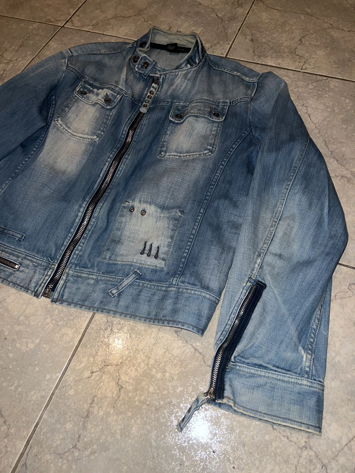 Diesel Diesel Denim Jacket Size L / US 10 / IT 46 - 3 Thumbnail