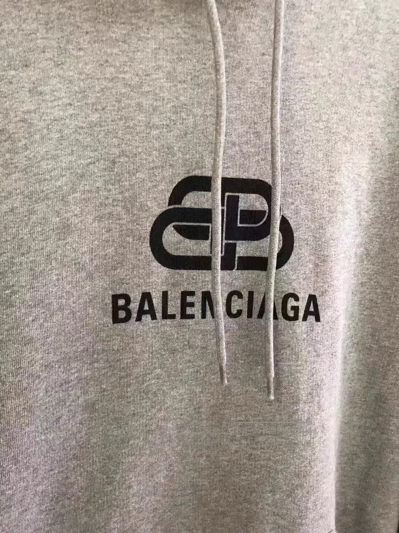 Balenciaga Balenciaga Gray Buckle Hoodie Size US S / EU 44-46 / 1 - 2 Thumbnail