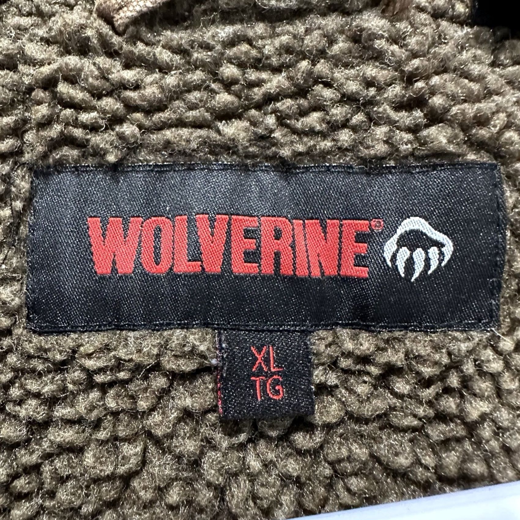 Vintage Wolverine Vest Mens XL Brown Sherpa Lined Full Zip Heavyweight Outdoor GUC Size US XL / EU 56 / 4 - 4 Thumbnail
