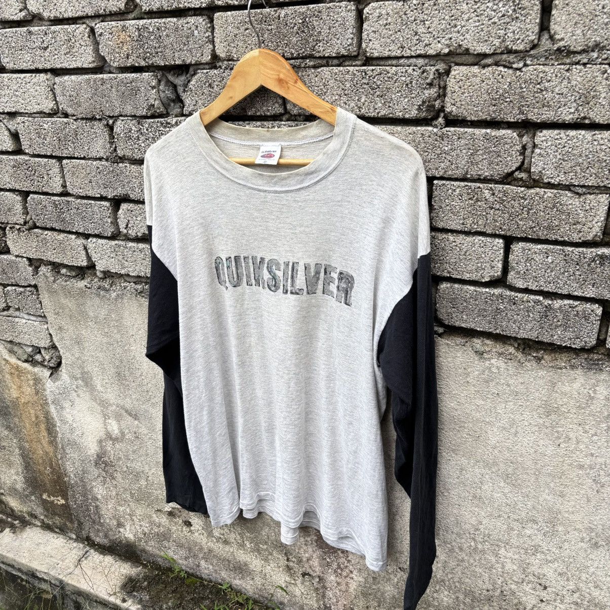 Quiksilver Vintage Quiksilver Long Sleeve Made in USA Shirt Size US M / EU 48-50 / 2 - 9 Thumbnail