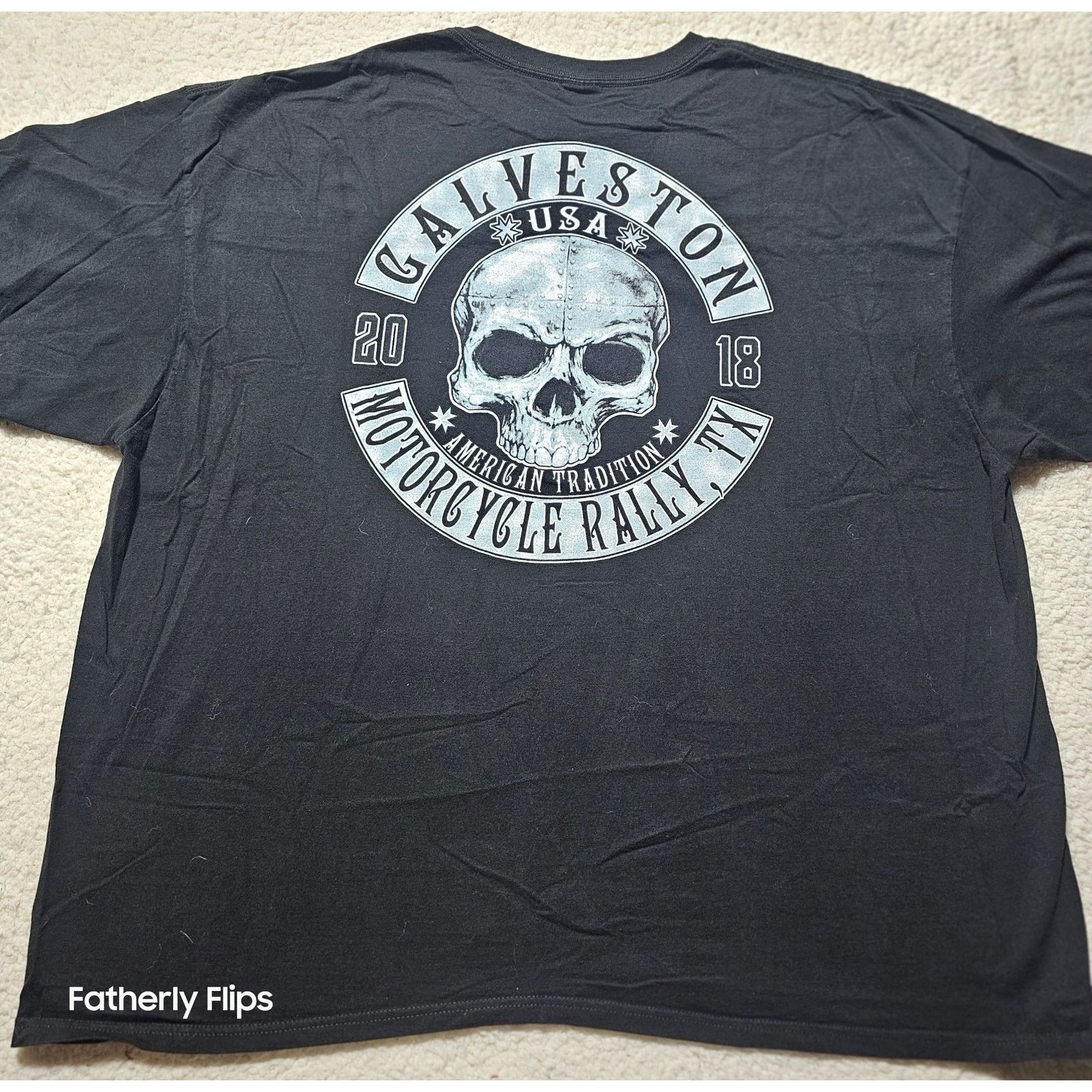 Other 2018 Galveston Motorcycle Rally Shirt Mens 4XL Biker Skull Size US XXL / EU 58 / 5 - 1 Thumbnail