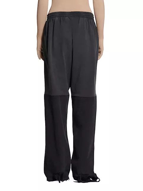 Balenciaga o1s1rm1024 Patched Sweatpants & Joggers in Black Size US 32 / EU 48 - 5 Thumbnail