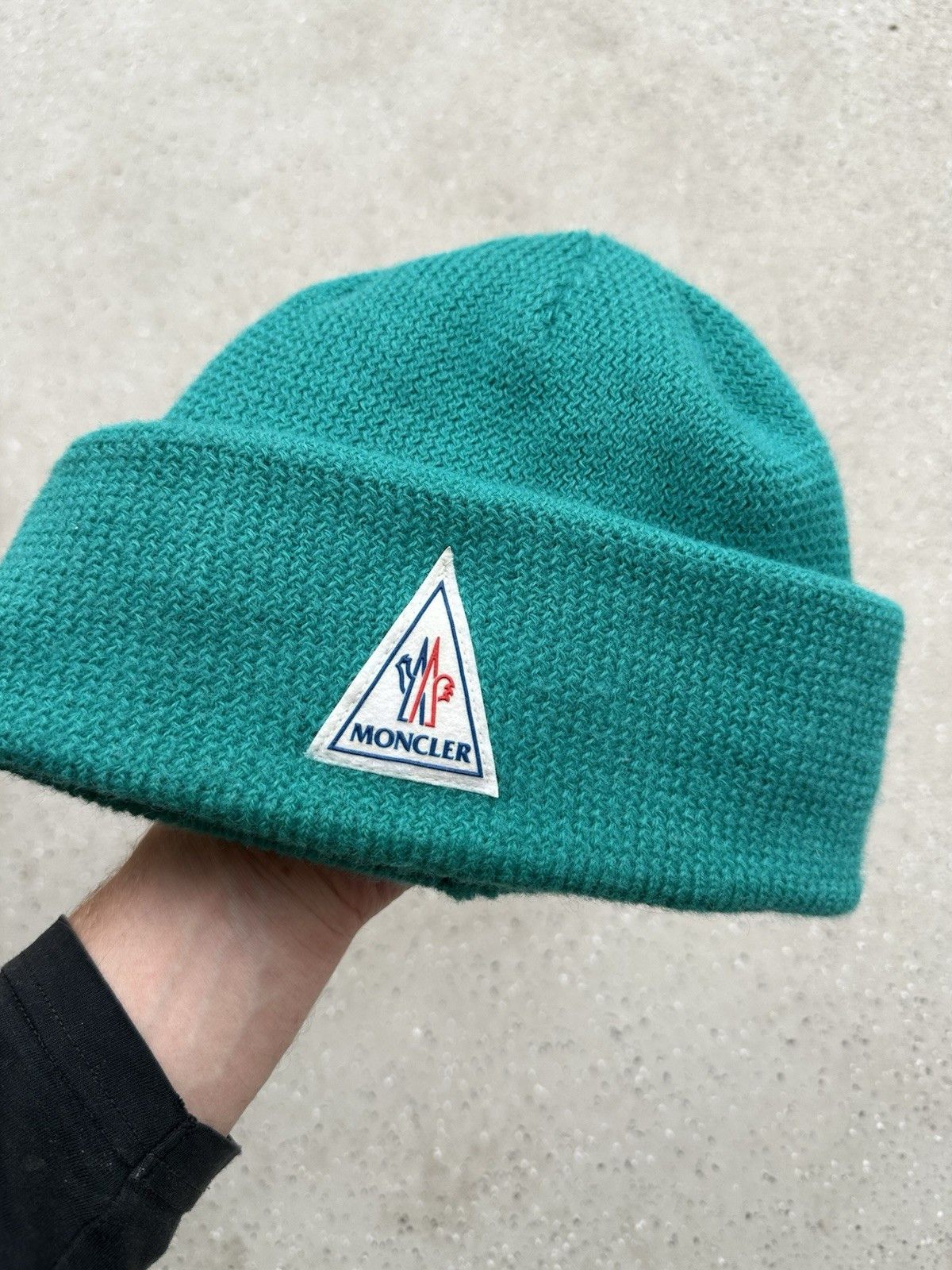 Moncler Vintage 1980s 80s Moncler beanie hat rare retro bloke Size ONE SIZE - 3 Thumbnail