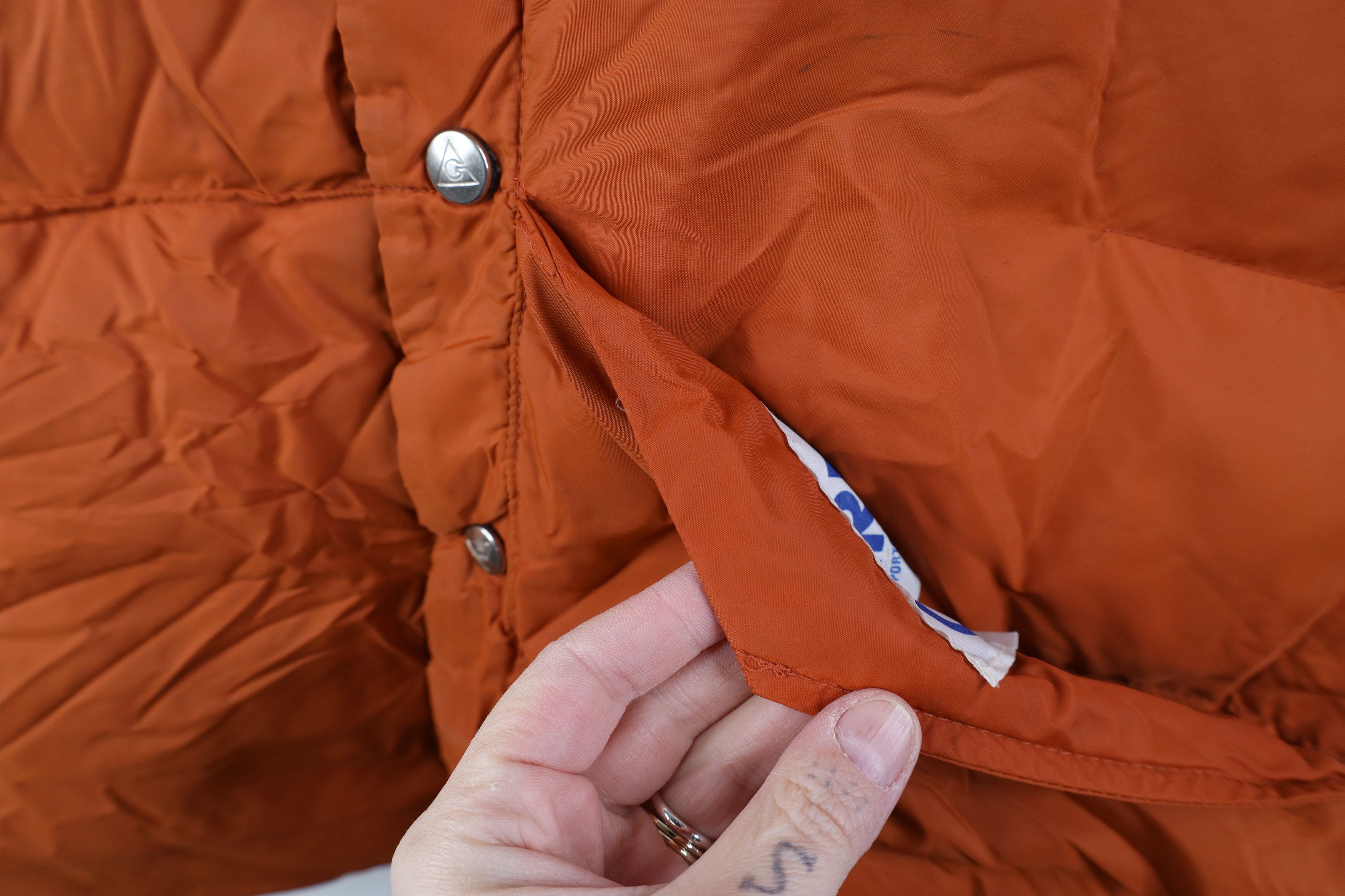 Vintage Vintage 70s Streetwear Reversible Duck Puffer Vest Jacket Size US S / EU 44-46 / 1 - 5 Thumbnail