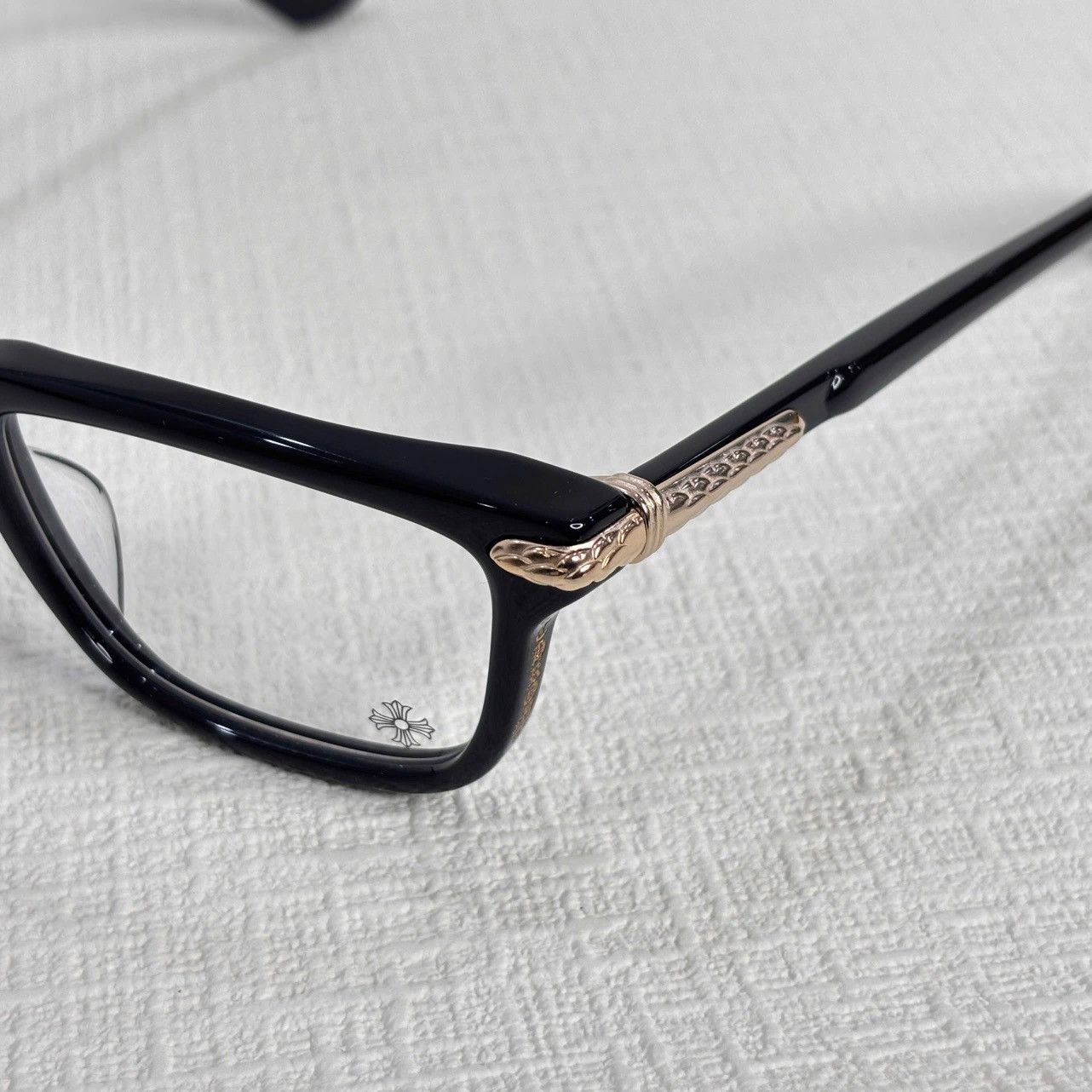 Chrome Hearts CHROME HEARTS LITTLE DINGER Black/18KGP - 54/18/152 Size ONE SIZE - 3 Thumbnail