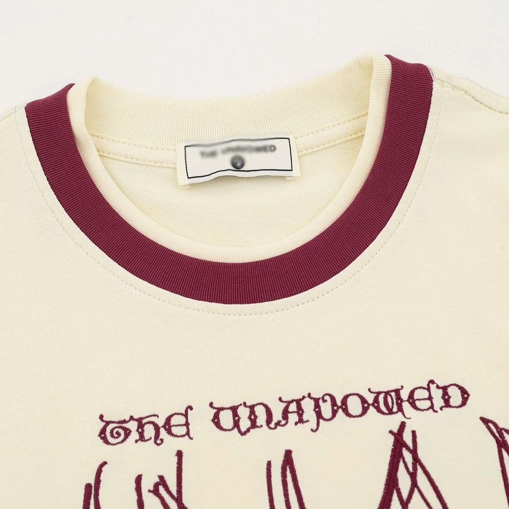 Japanese Brand × Vintage Casual round neck loose apple graffiti letter T-shirt Size US M / EU 48-50 / 2 - 3 Thumbnail